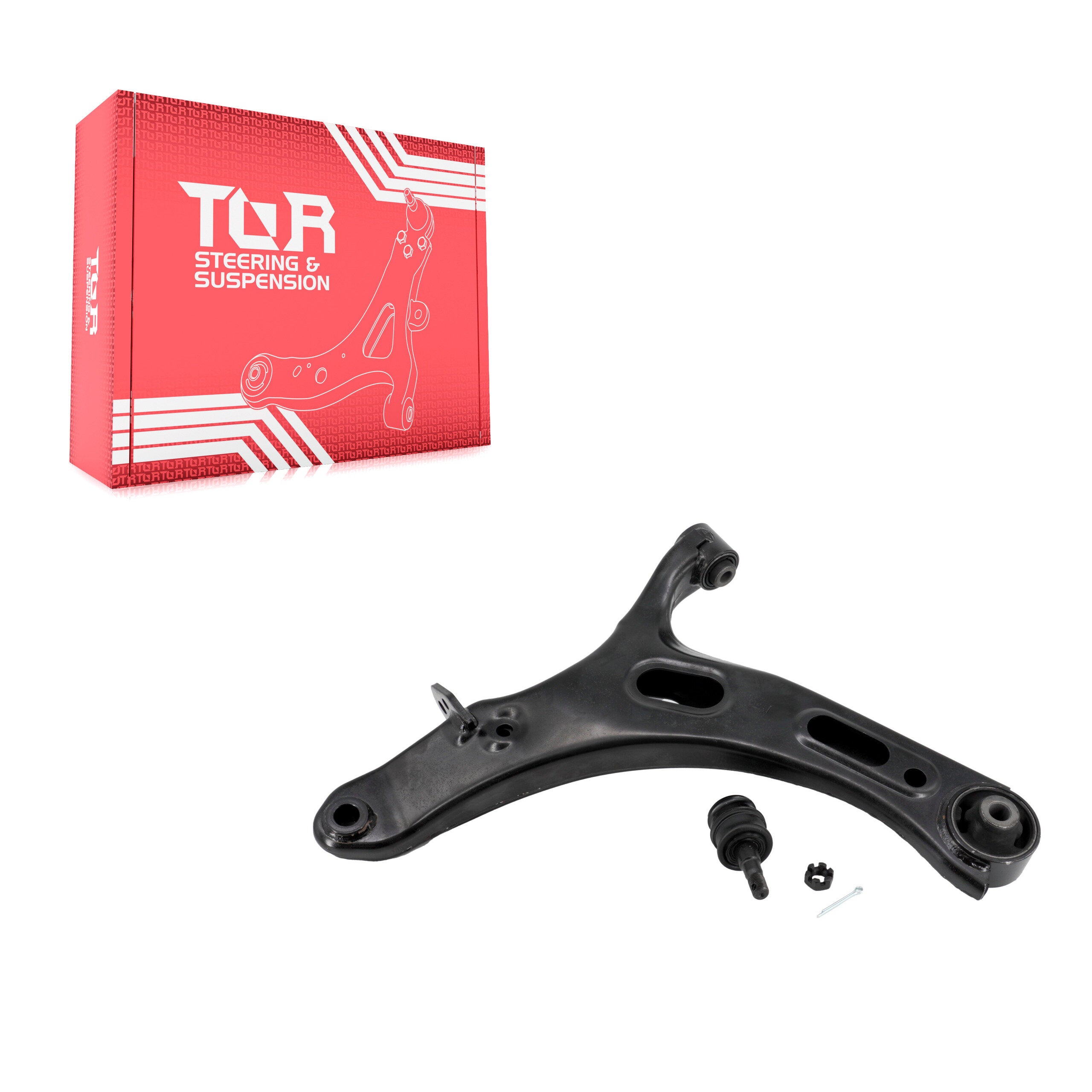 TOR TOR-CB4012 Suspension Control Arm and Ball Joint Assembly for 2010-2014 Subaru Legacy, Subaru Outback - Front Left Lower