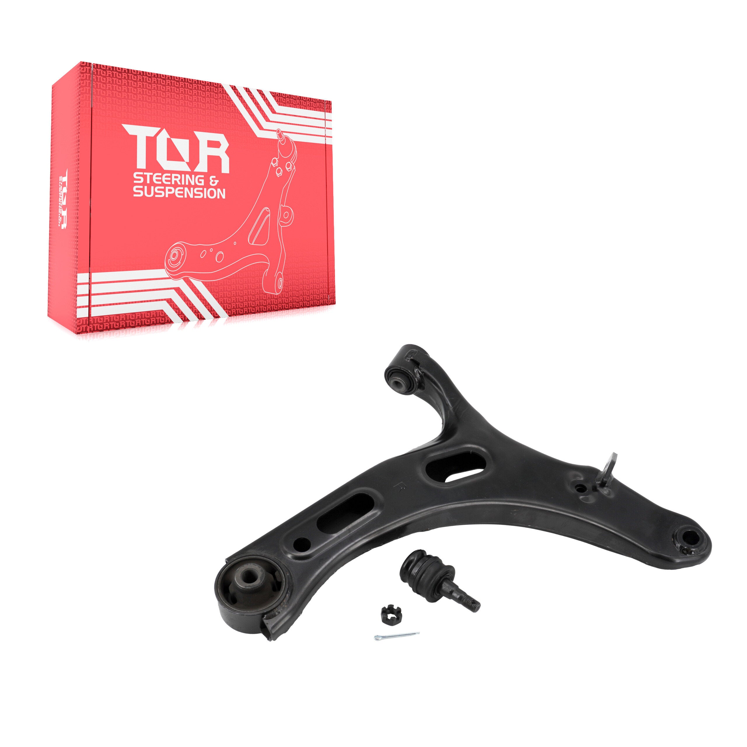 TOR TOR-CB4013 Suspension Control Arm and Ball Joint Assembly for 2010-2014 Subaru Legacy, Subaru Outback - Front Right Lower