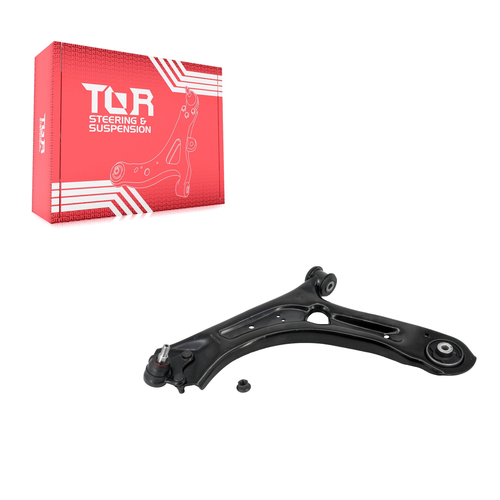 TOR TOR-CB4016 Suspension Control Arm and Ball Joint Assembly for 2012-2022 Volkswagen Beetle, Volkswagen Passat - Front Left Lower