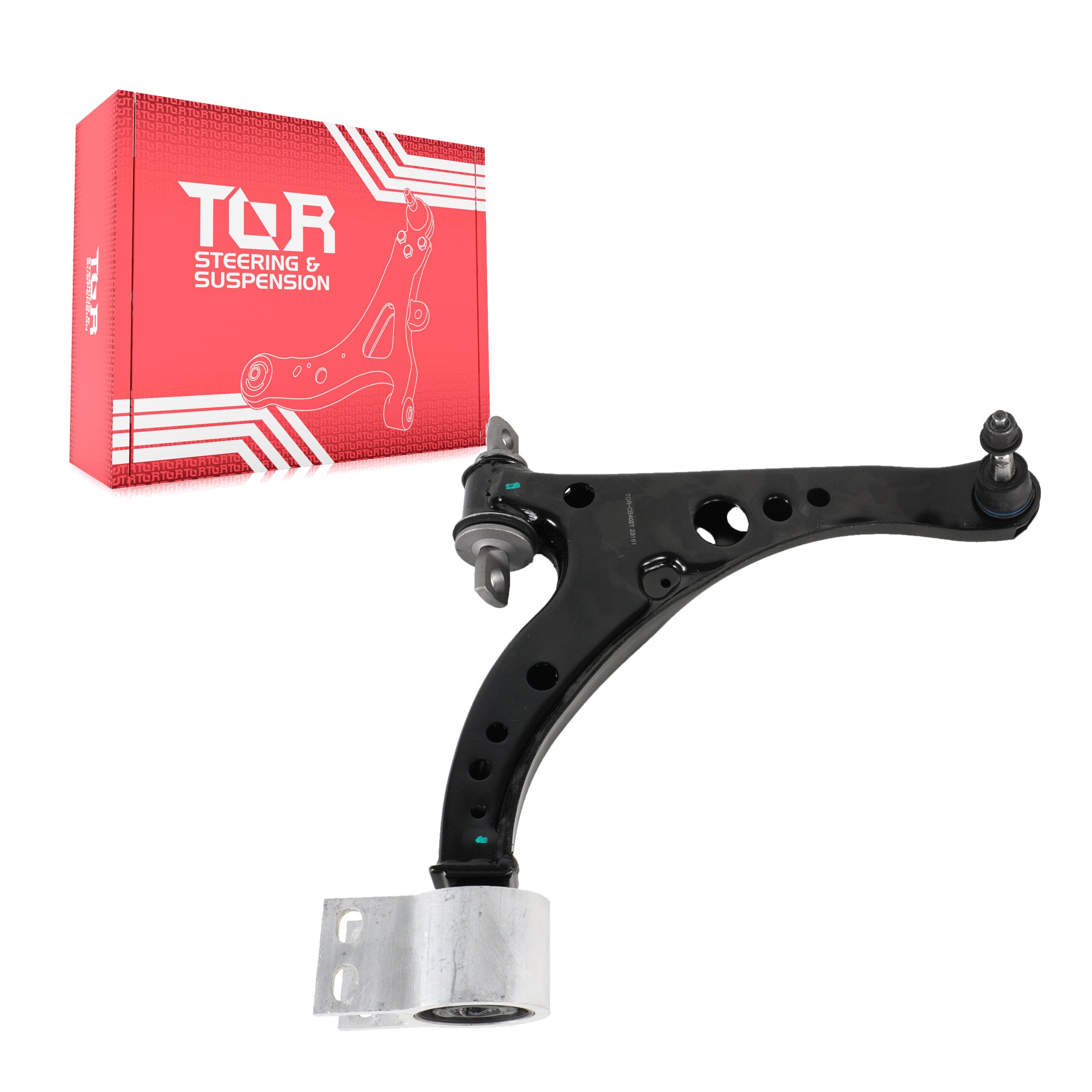 TOR TOR-CB4021 Suspension Control Arm and Ball Joint Assembly for 2016-2019 Chevrolet Cruze, Chevrolet Volt - Front Right Lower