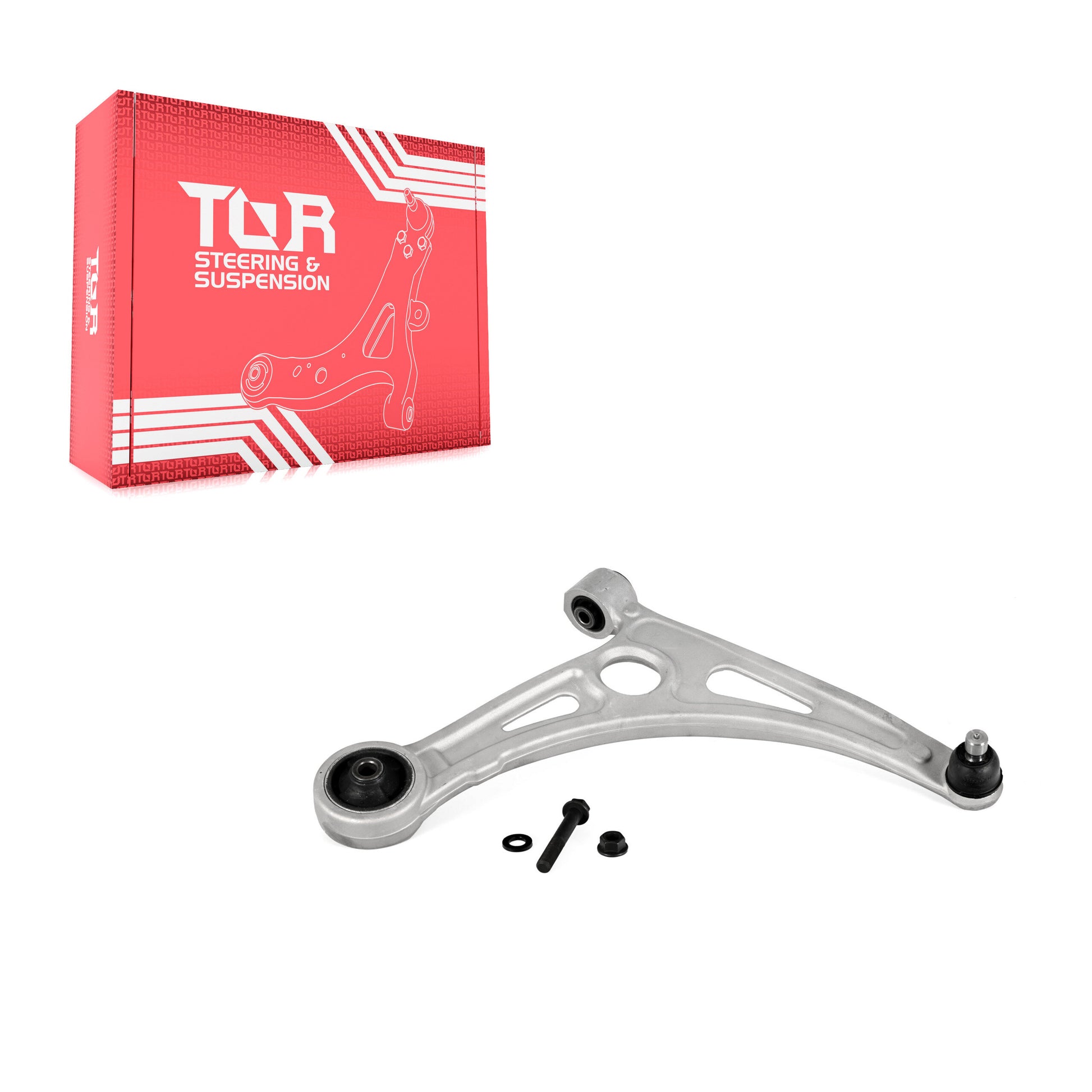 TOR TOR-CB4024 Suspension Control Arm and Ball Joint Assembly for 2016-2020 Kia Optima, Hyundai Sonata - Front Right Lower