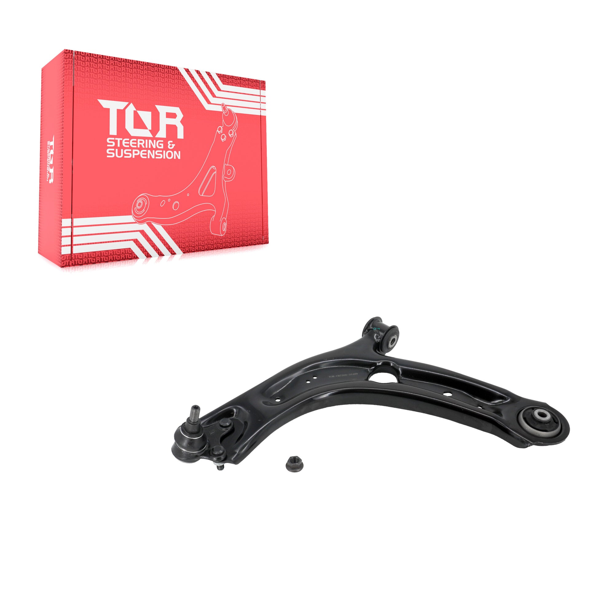 TOR TOR-CB7500 Suspension Control Arm and Ball Joint Assembly for 2018-2025 Volkswagen Taos, Audi Q3, Volkswagen Arteon - Front Left Lower