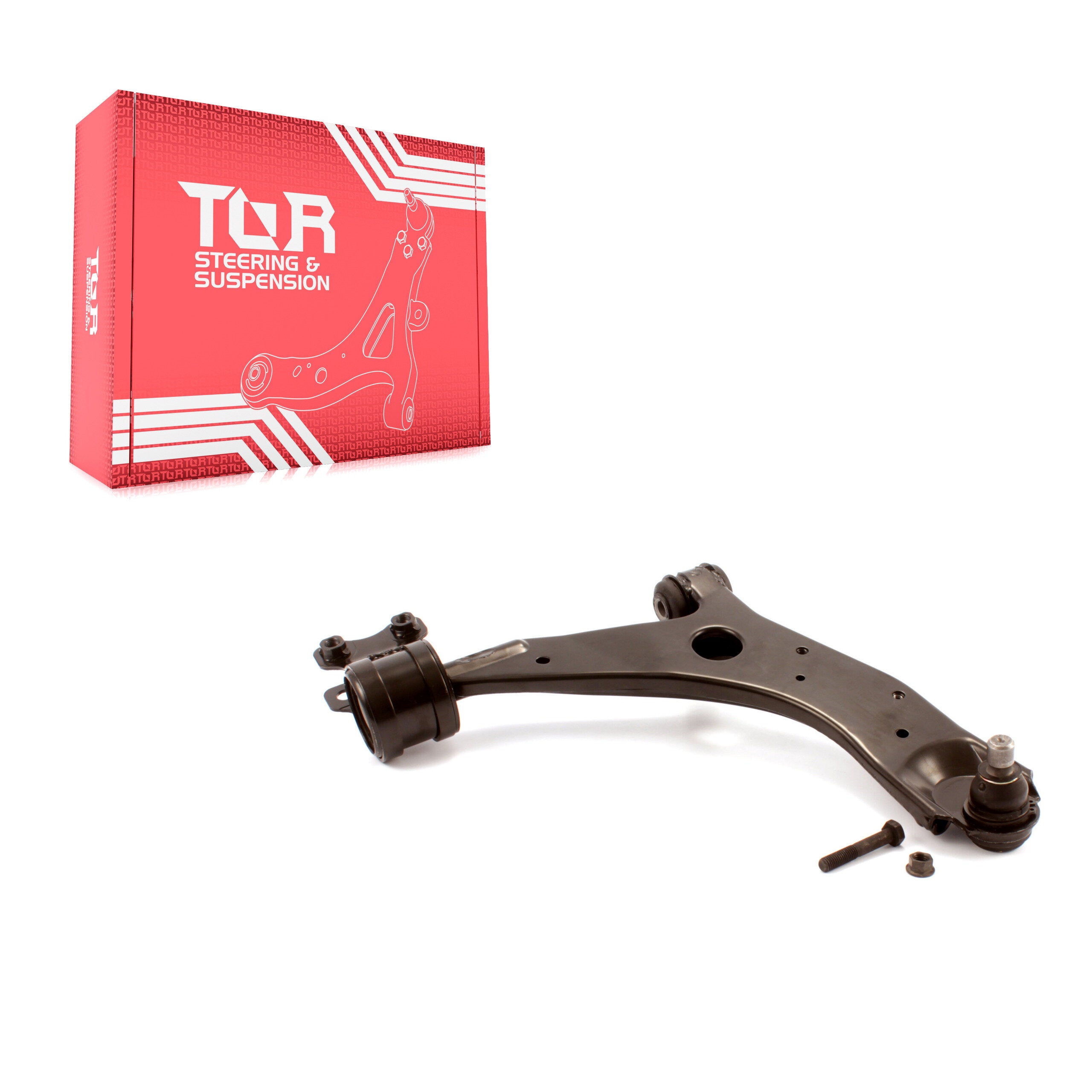 TOR TOR-CK620040 Suspension Control Arm and Ball Joint Assembly for 2004-2017 Mazda 5, Mazda 3 Sport, Mazda 3 - Front Right Lower