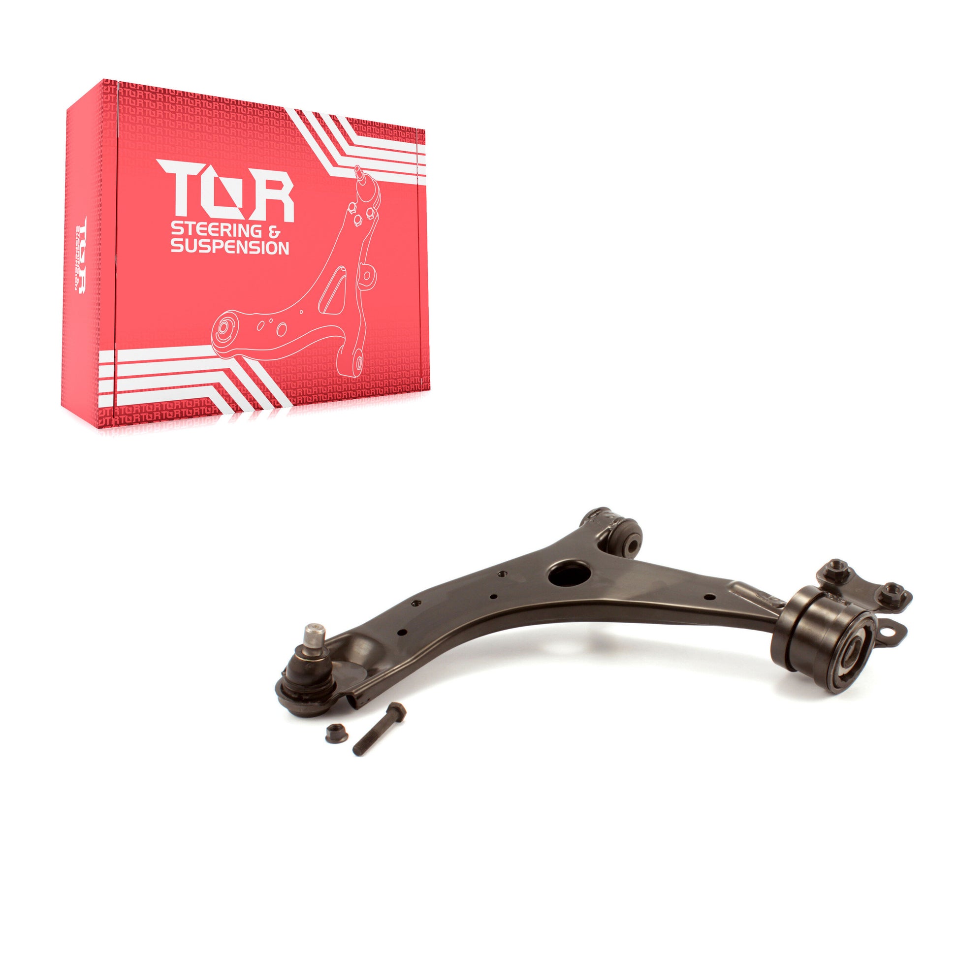 TOR TOR-CK620041 Suspension Control Arm and Ball Joint Assembly for 2004-2017 Mazda 5, Mazda 3 Sport, Mazda 3 - Front Left Lower