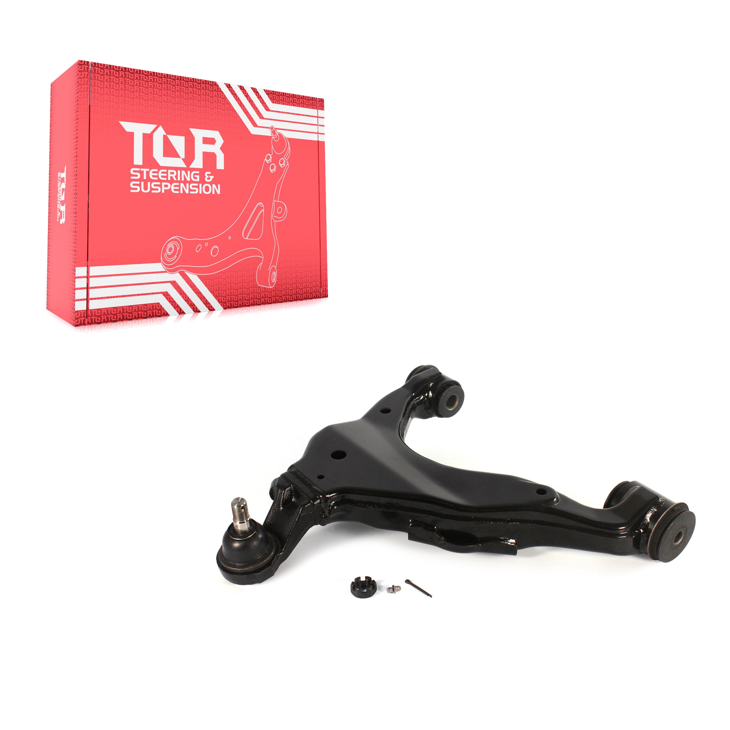 TOR TOR-CK620061 Suspension Control Arm and Ball Joint Assembly for 2003-2009 Toyota FJ Cruiser, Lexus GX470, Toyota 4Runner - Front Right Lower