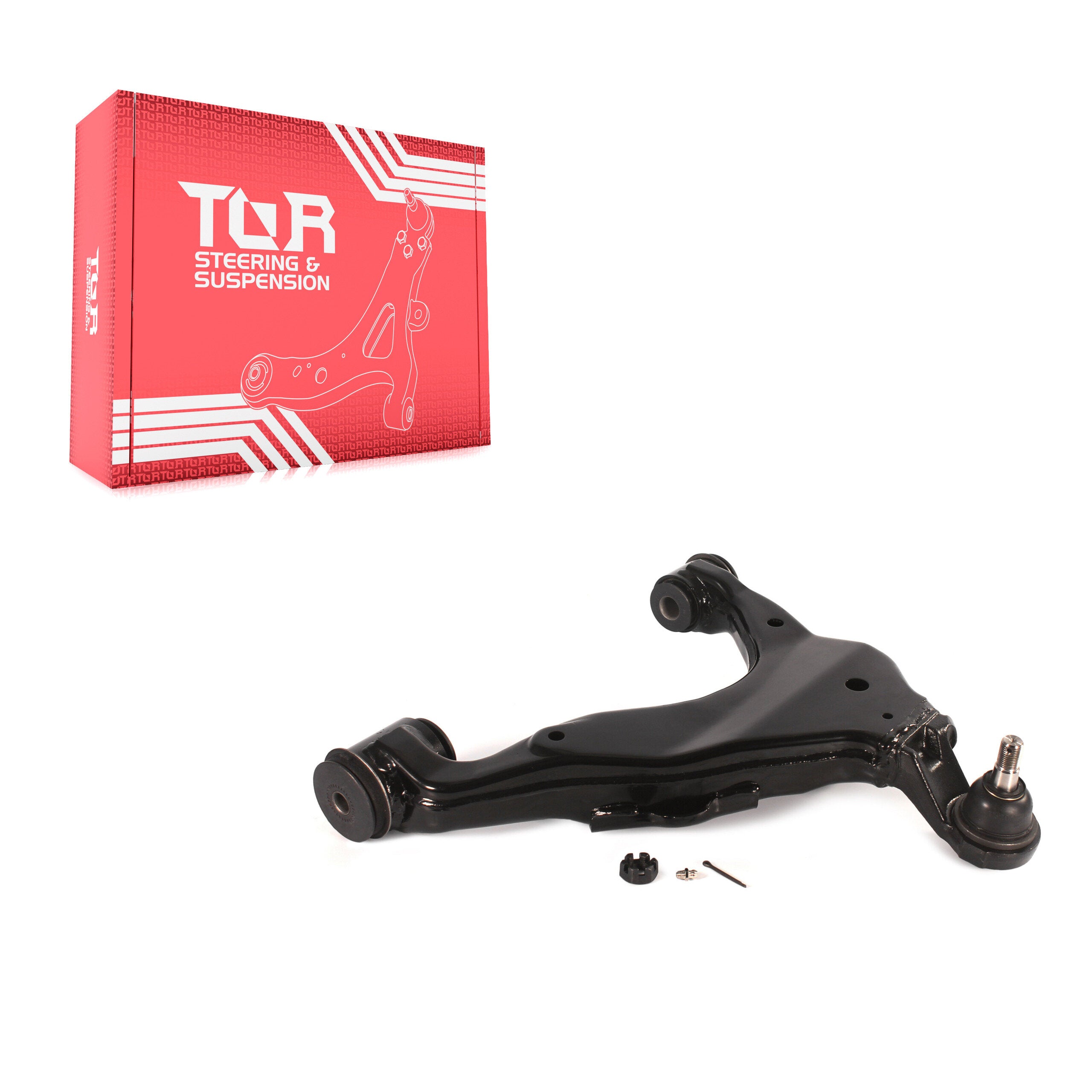 TOR TOR-CK620062 Suspension Control Arm and Ball Joint Assembly for 2003-2009 Toyota FJ Cruiser, Lexus GX470, Toyota 4Runner - Front Left Lower