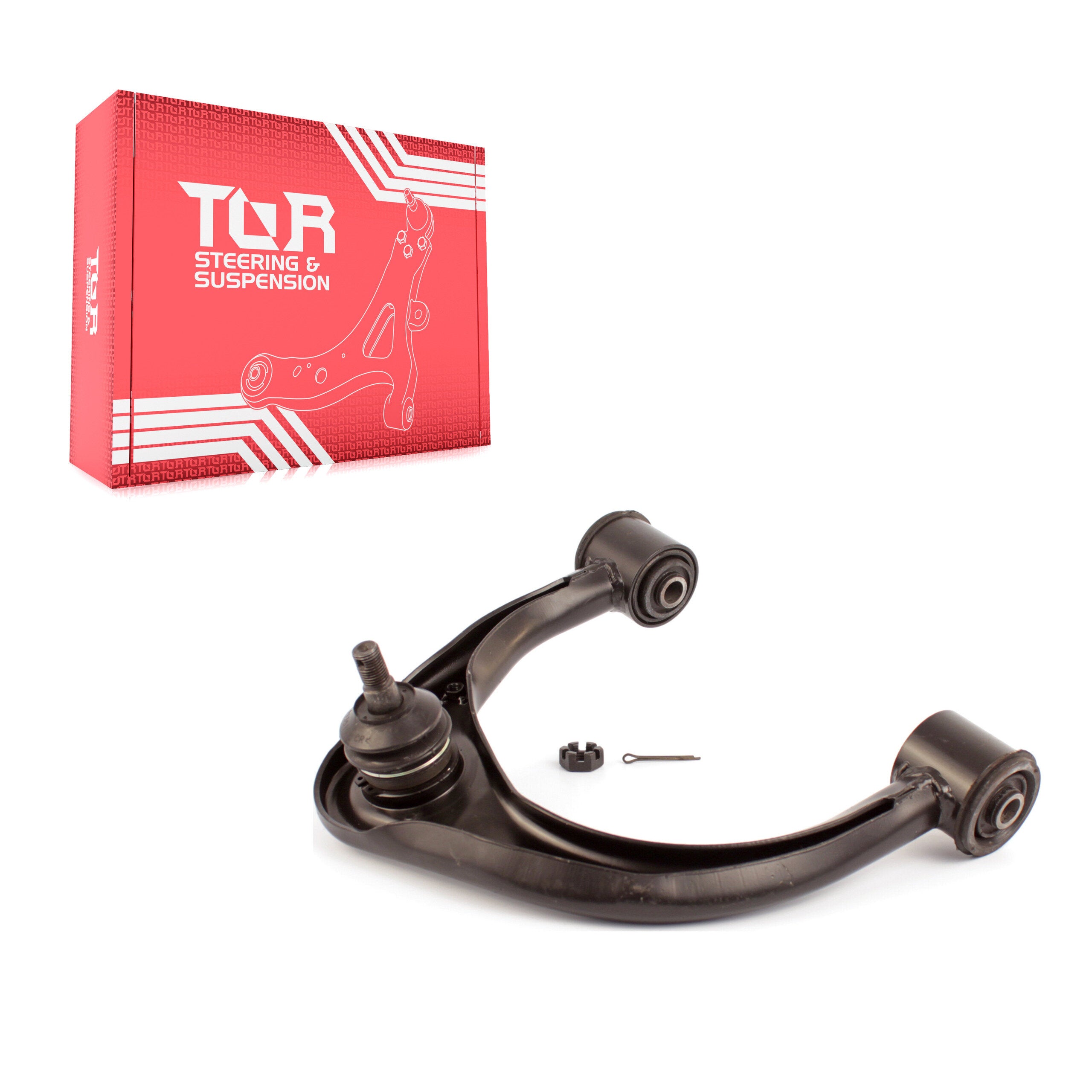 TOR TOR-CK620064 Suspension Control Arm and Ball Joint Assembly for 2003-2024 Lexus GX460, Toyota FJ Cruiser, Lexus GX470 - Front Left Upper