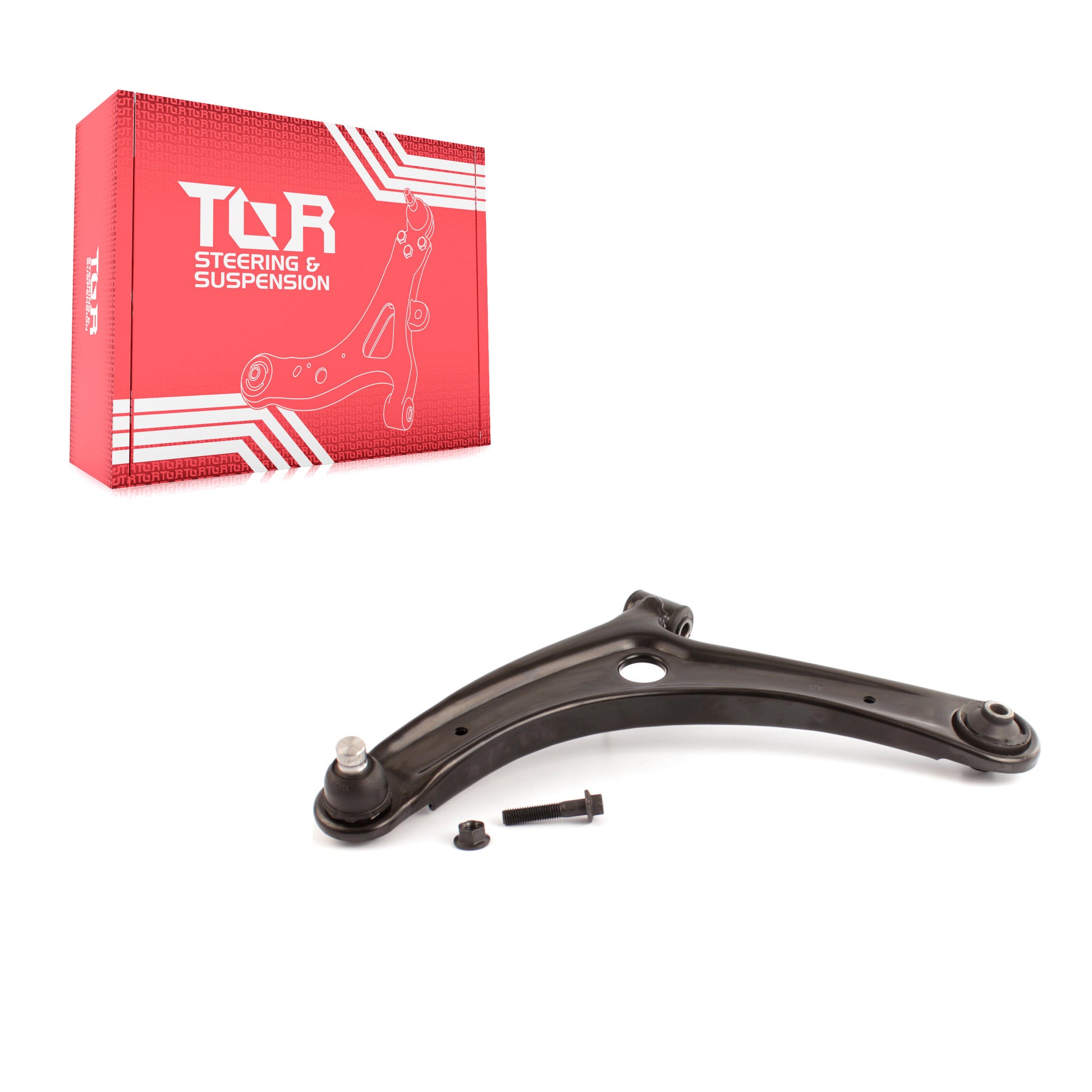 TOR TOR-CK620066 Suspension Control Arm and Ball Joint Assembly for 2007-2017 Jeep Compass, Dodge Caliber, Jeep Patriot - Front Left Lower