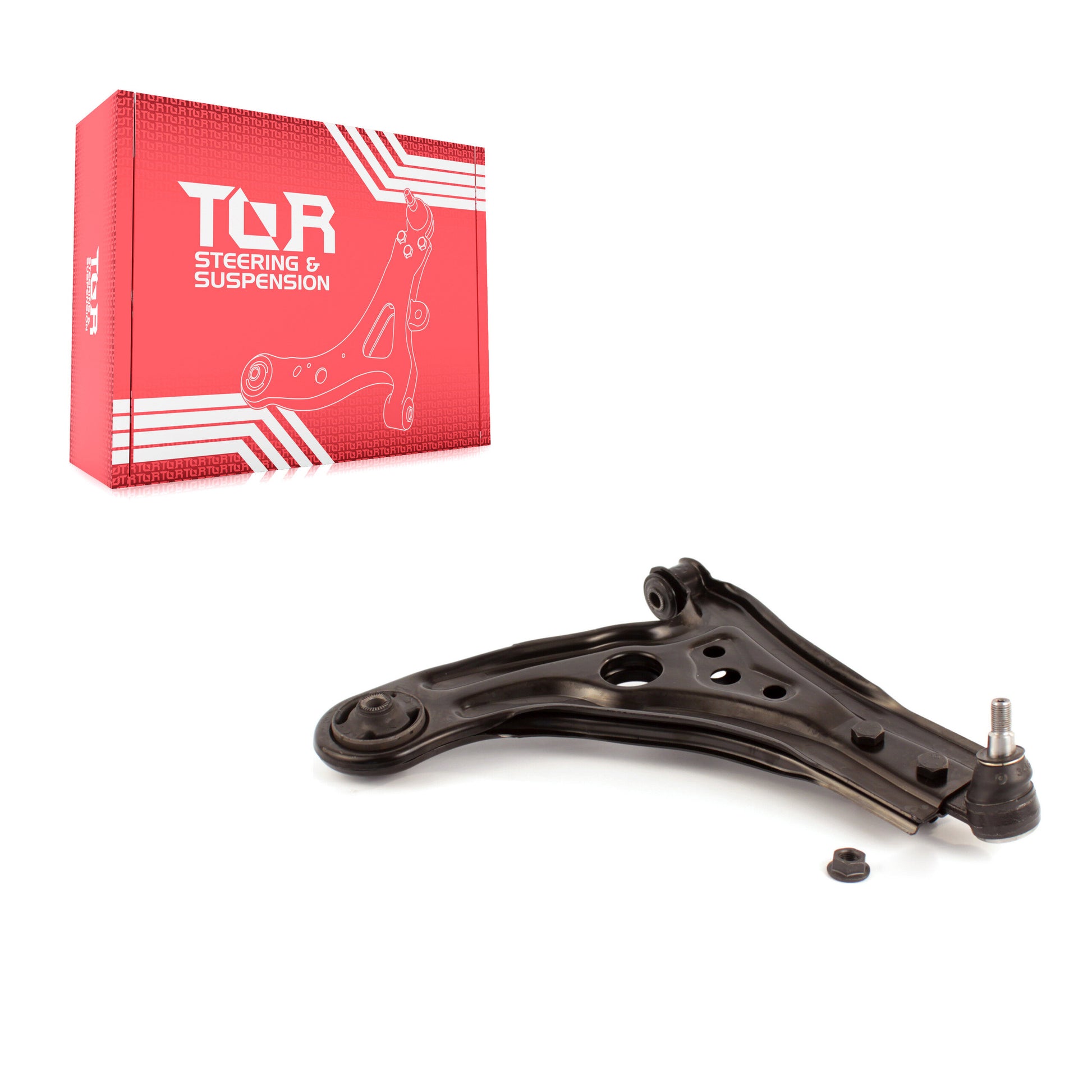 TOR TOR-CK620165 Suspension Control Arm and Ball Joint Assembly for 2004-2011 Pontiac G3, Pontiac G3 Wave, Chevrolet Aveo5 - Front Right Lower