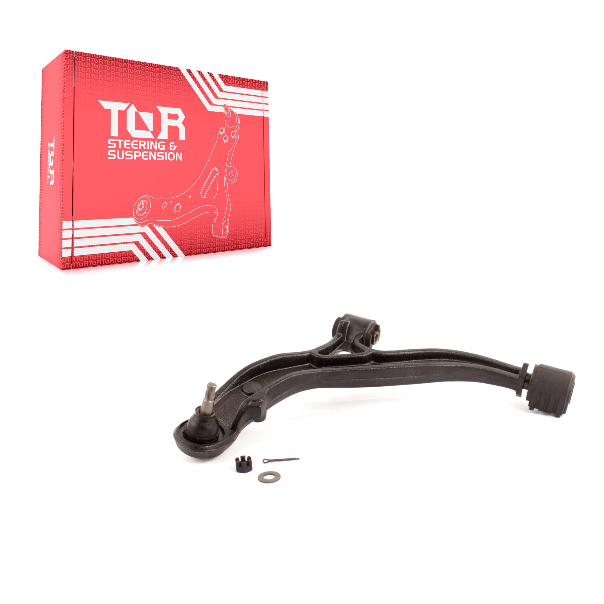 TOR TOR-CK620171 Suspension Control Arm and Ball Joint Assembly for 2001-2007 Chrysler Town & Country, Chrysler Voyager, Dodge Caravan - Front Left Lower