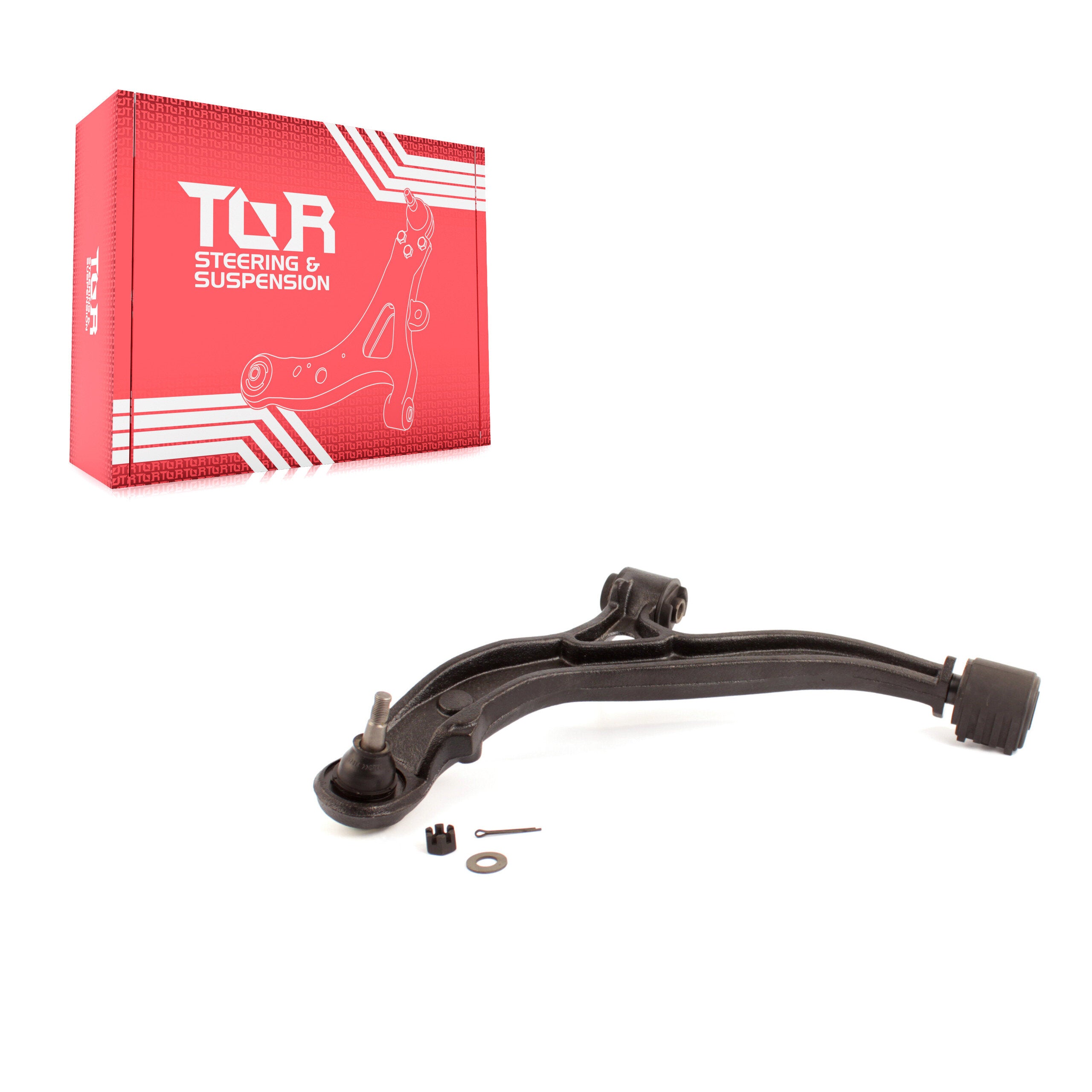 TOR TOR-CK620171 Suspension Control Arm and Ball Joint Assembly for 2001-2007 Chrysler Town & Country, Chrysler Voyager, Dodge Caravan - Front Left Lower