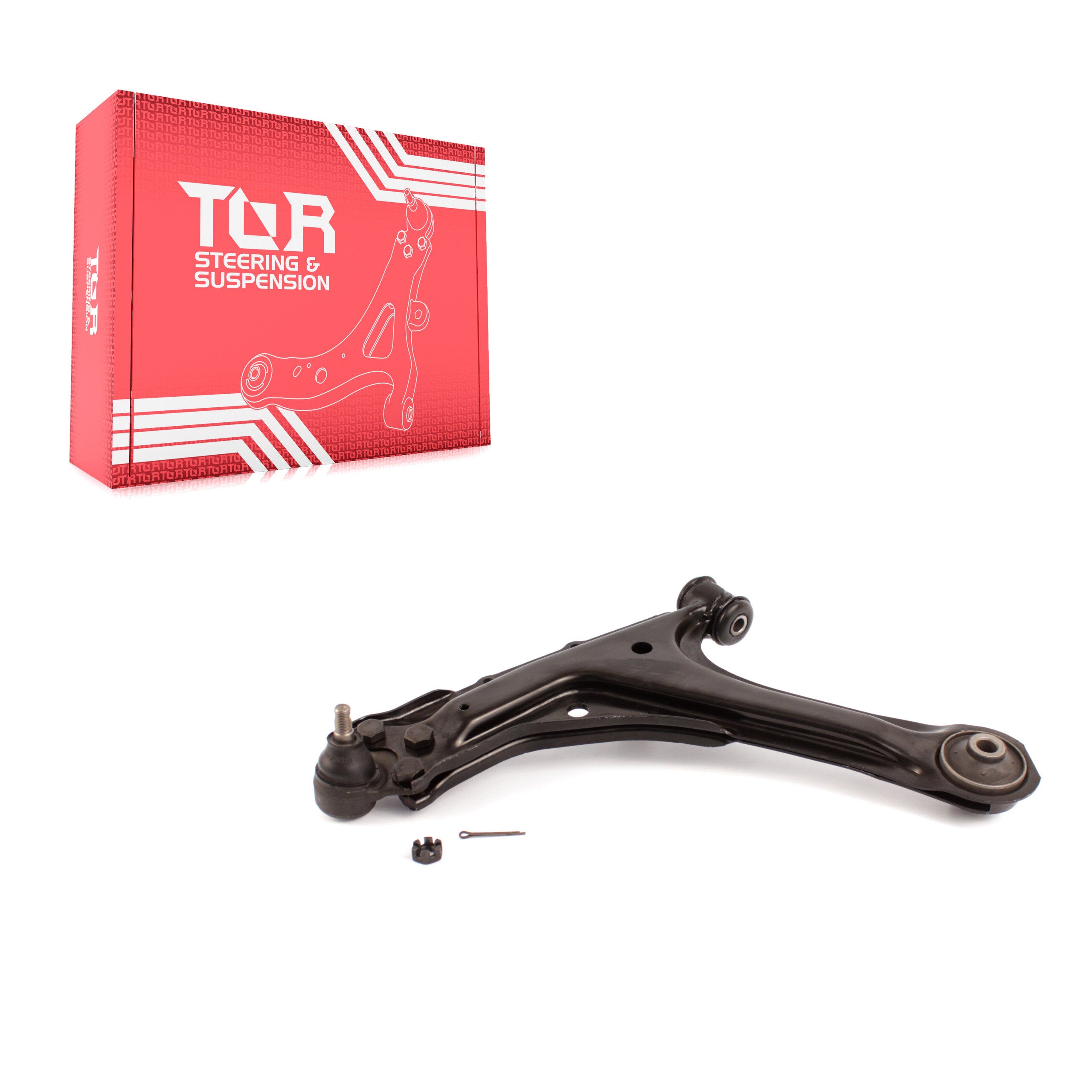 TOR TOR-CK620271 Suspension Control Arm and Ball Joint Assembly for 1995-2005 Chevrolet Cavalier, Pontiac Sunfire - Front Left Lower