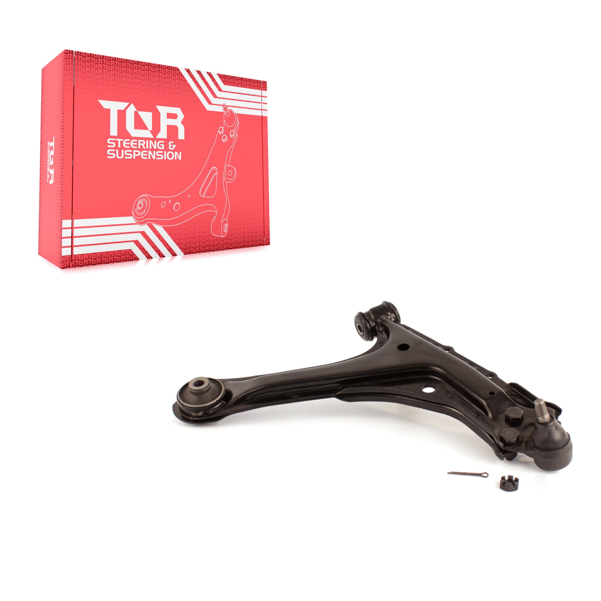 TOR TOR-CK620272 Suspension Control Arm and Ball Joint Assembly for 1995-2005 Chevrolet Cavalier, Pontiac Sunfire - Front Right Lower