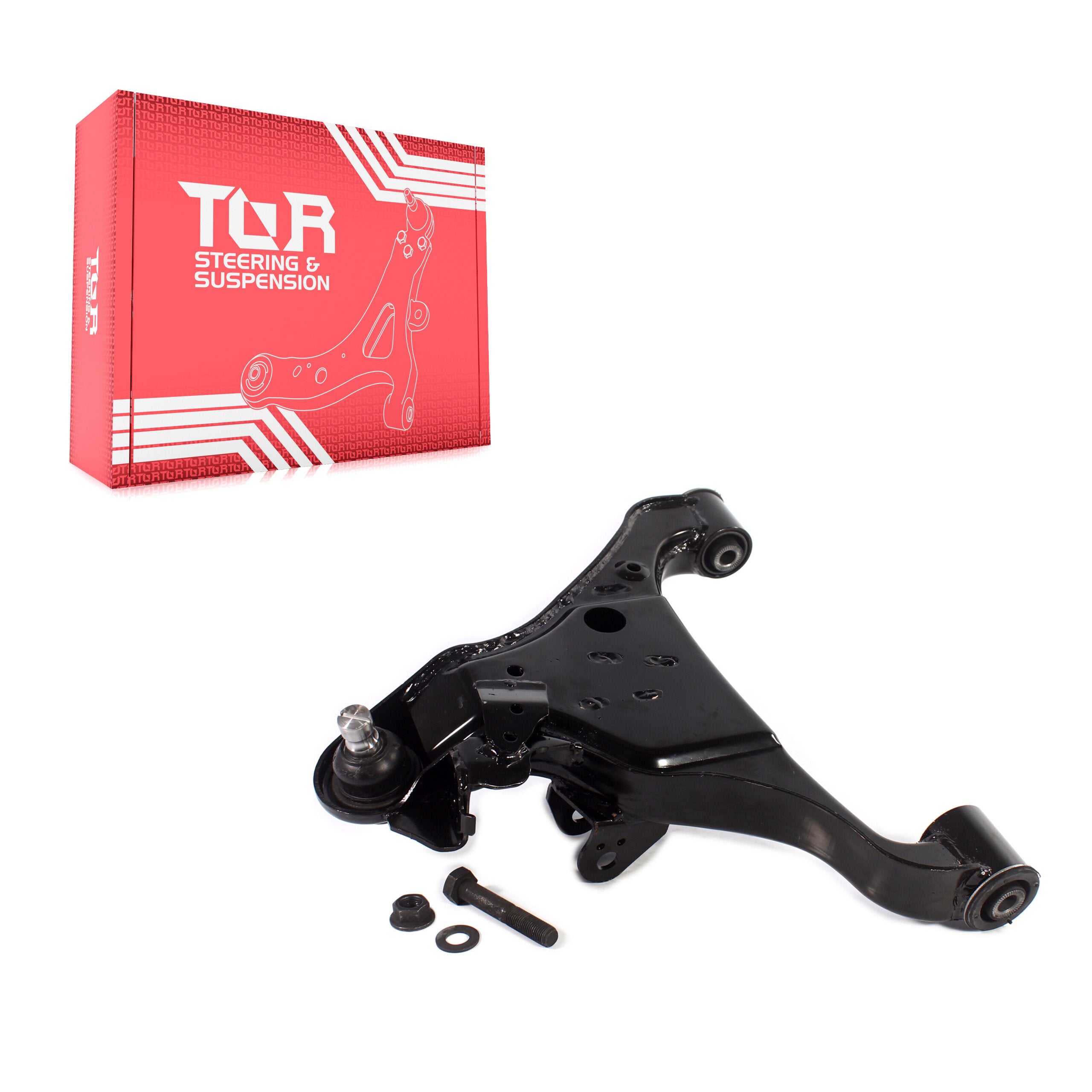 TOR TOR-CK620372 Suspension Control Arm and Ball Joint Assembly for 2005-2025 Suzuki Equator, Nissan Frontier, Nissan Pathfinder - Front Left Lower