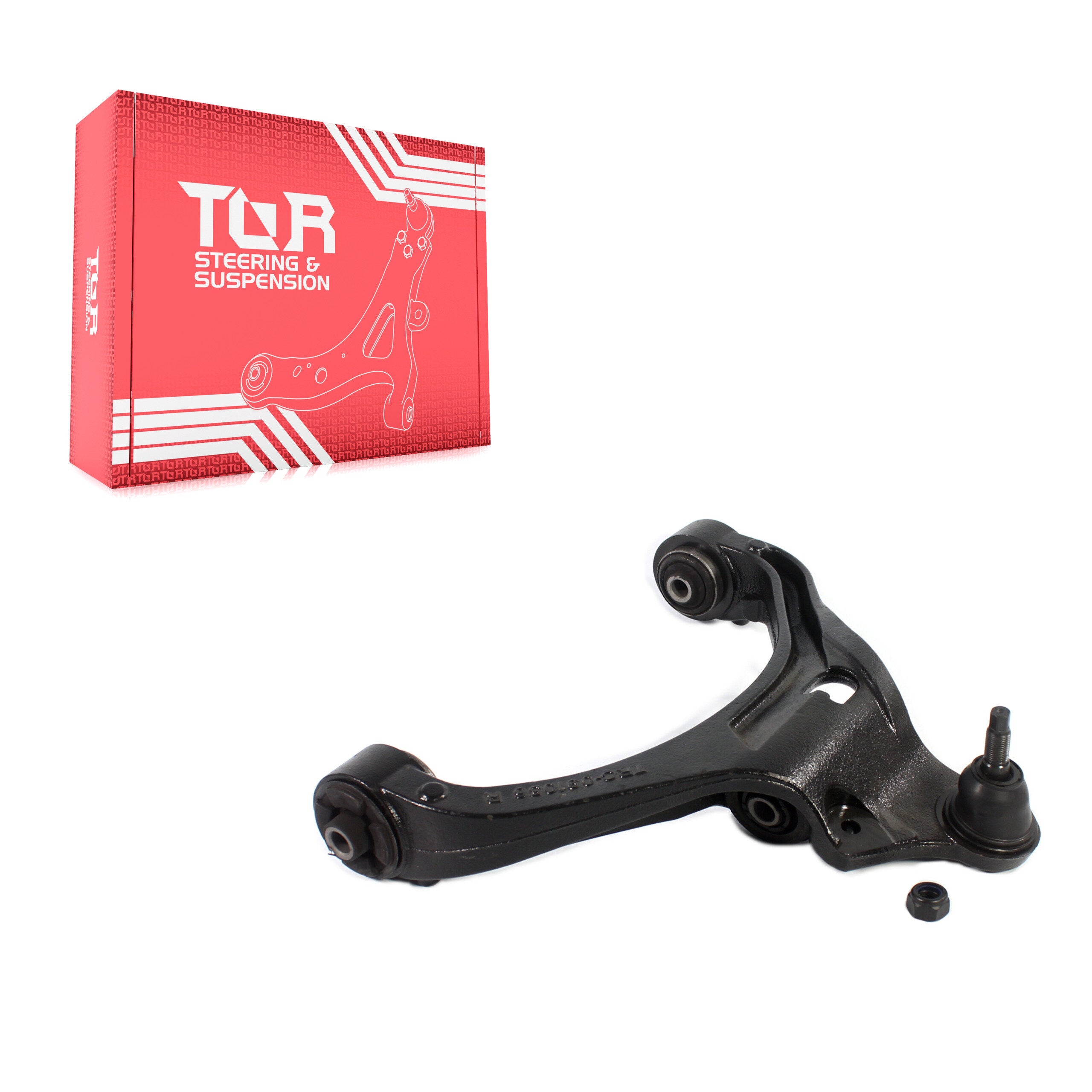 TOR TOR-CK620479 Suspension Control Arm and Ball Joint Assembly for 2005-2011 Ram Dakota, Mitsubishi Raider, Dodge Dakota - Front Right Lower