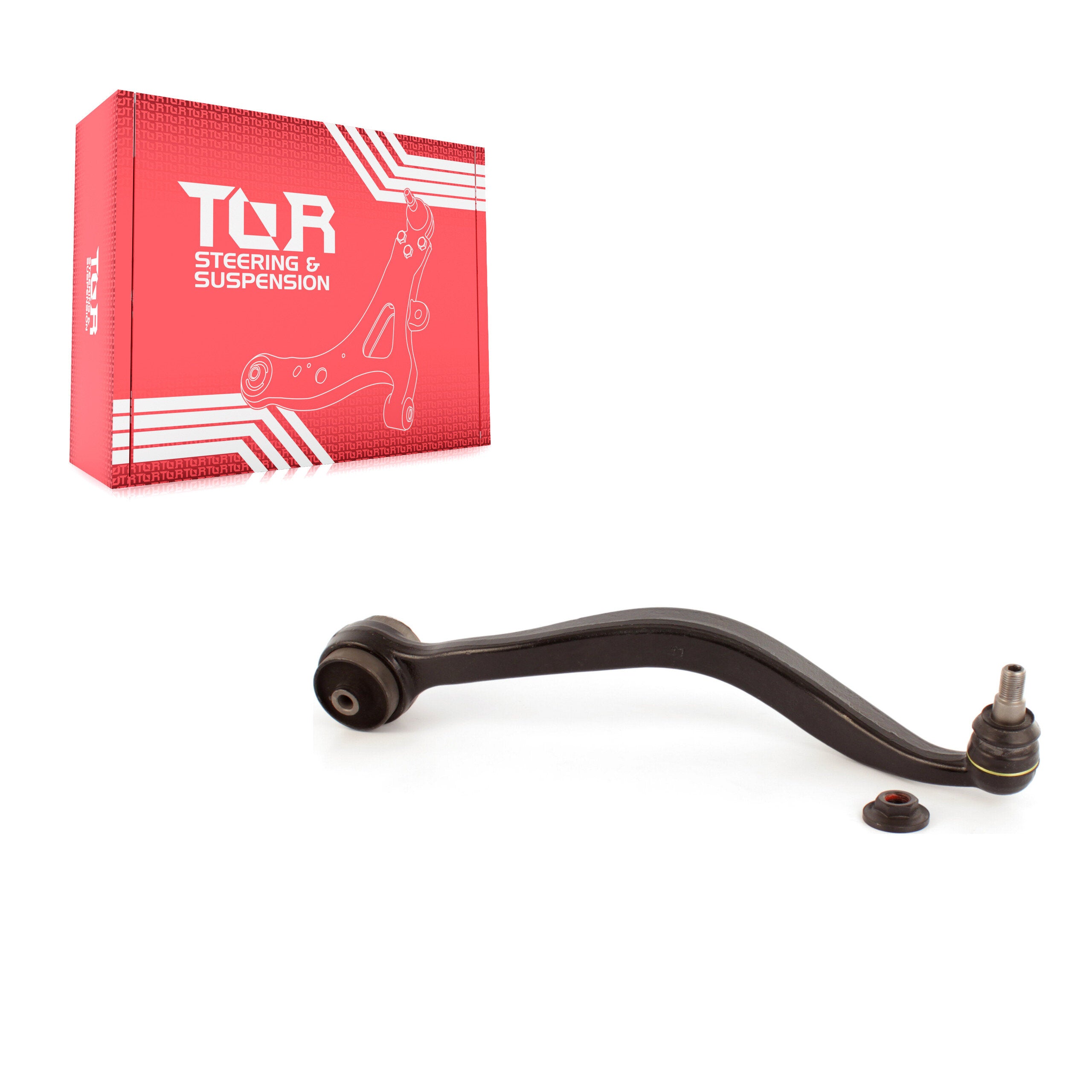 TOR TOR-CK620492 Suspension Control Arm and Ball Joint Assembly for 2003-2012 Mazda 6, Lincoln MKZ, Ford Fusion - Front Left Lower Rearward