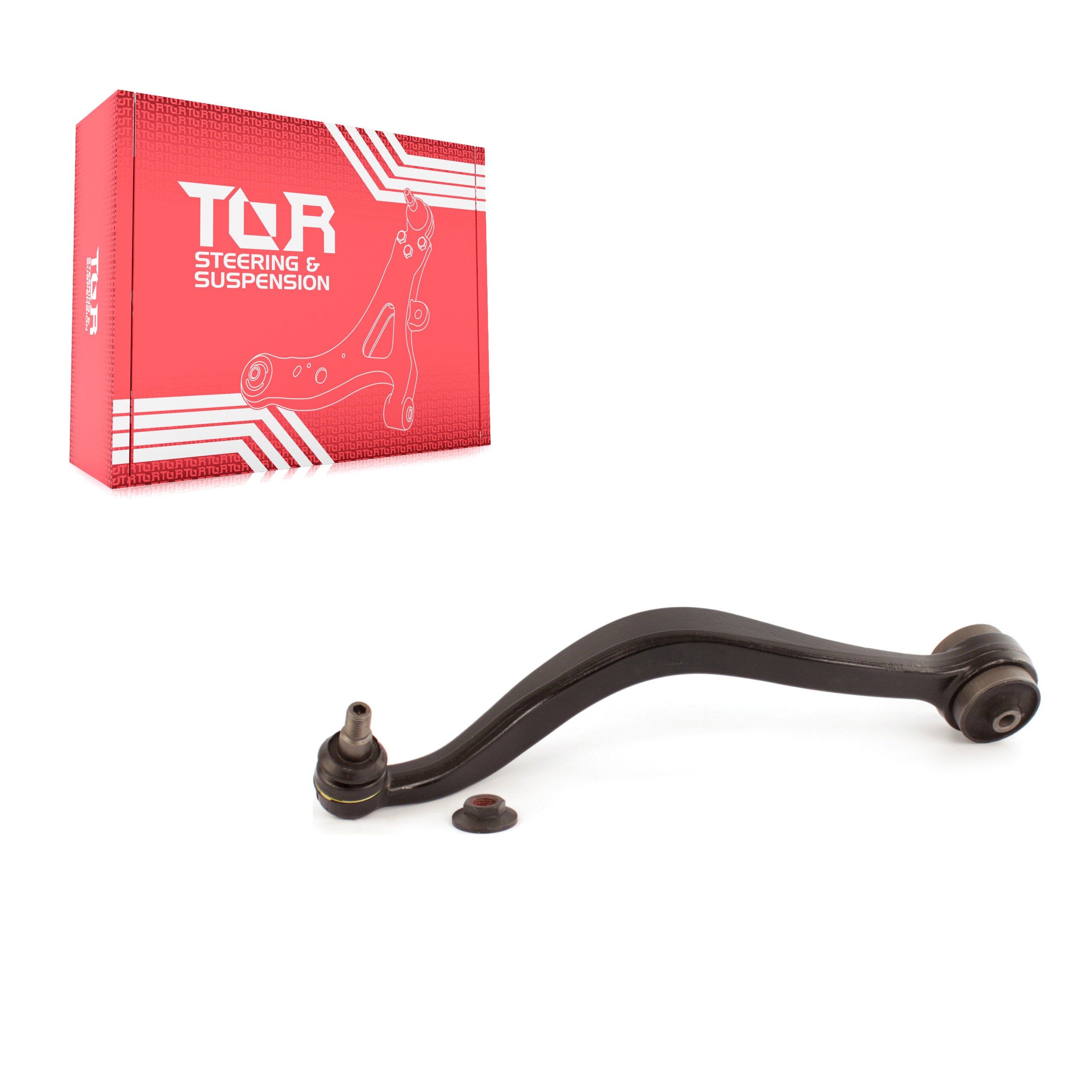 TOR TOR-CK620493 Suspension Control Arm and Ball Joint Assembly for 2003-2012 Mazda 6, Lincoln MKZ, Ford Fusion - Front Right Lower Rearward