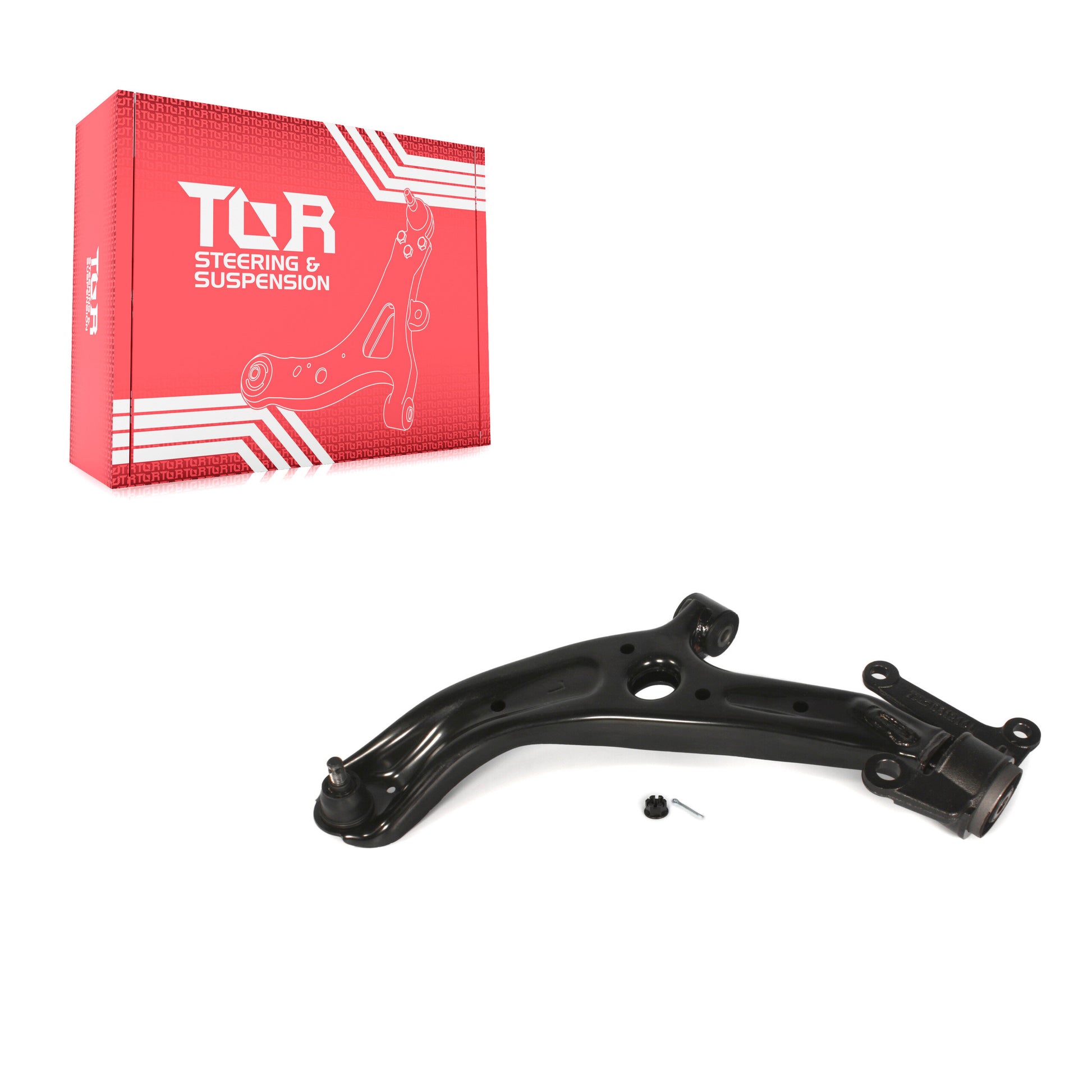 TOR TOR-CK620502 Suspension Control Arm and Ball Joint Assembly for 2007-2008 Honda Fit - Front Left Lower