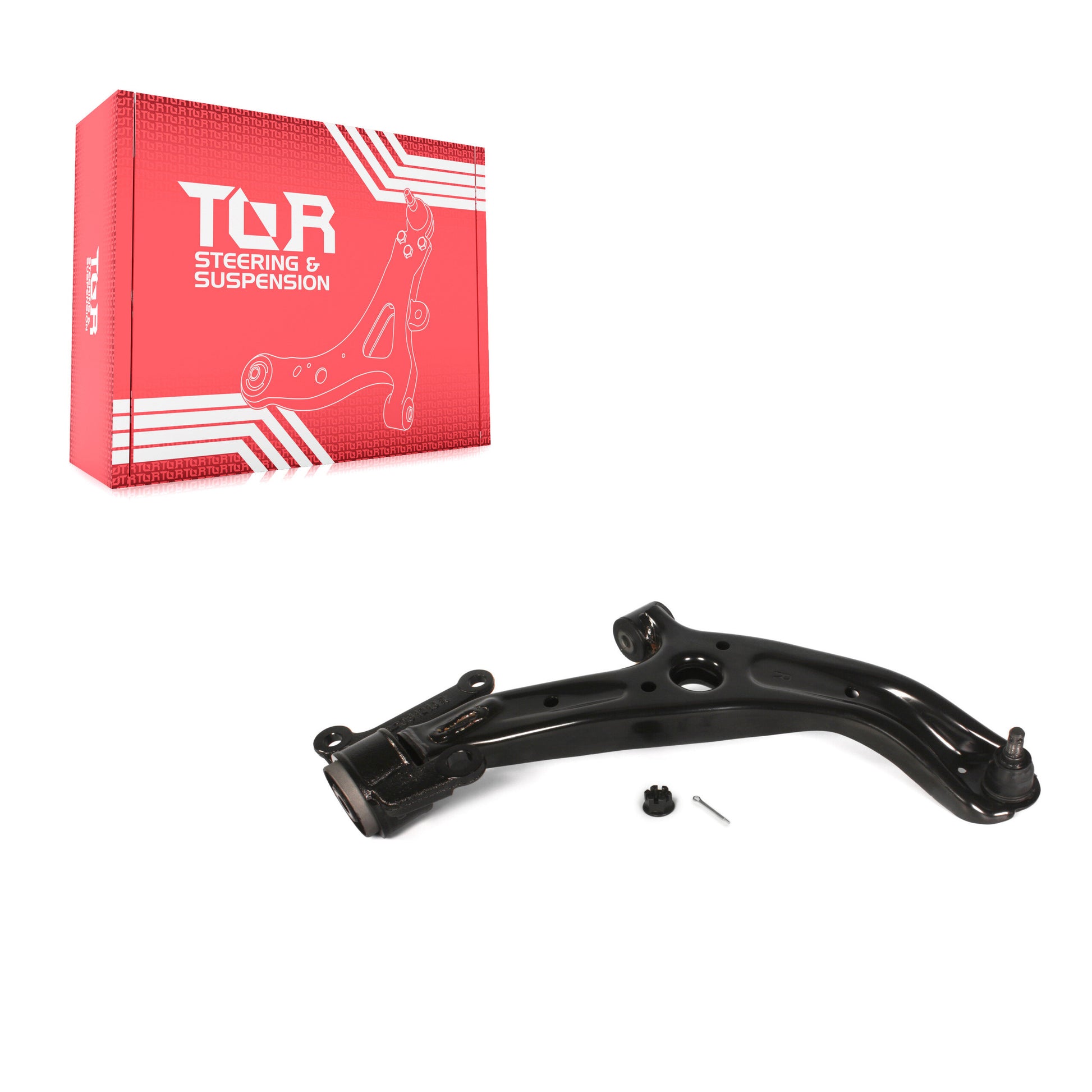TOR TOR-CK620503 Suspension Control Arm and Ball Joint Assembly for 2007-2008 Honda Fit - Front Right Lower