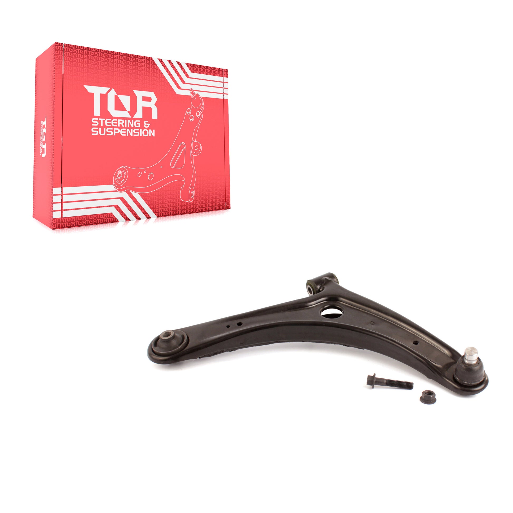 TOR TOR-CK620549 Suspension Control Arm and Ball Joint Assembly for 2007-2024 Mitsubishi Eclipse Cross, Mitsubishi Outlander PHEV, Mitsubishi Lancer - Front Right Lower