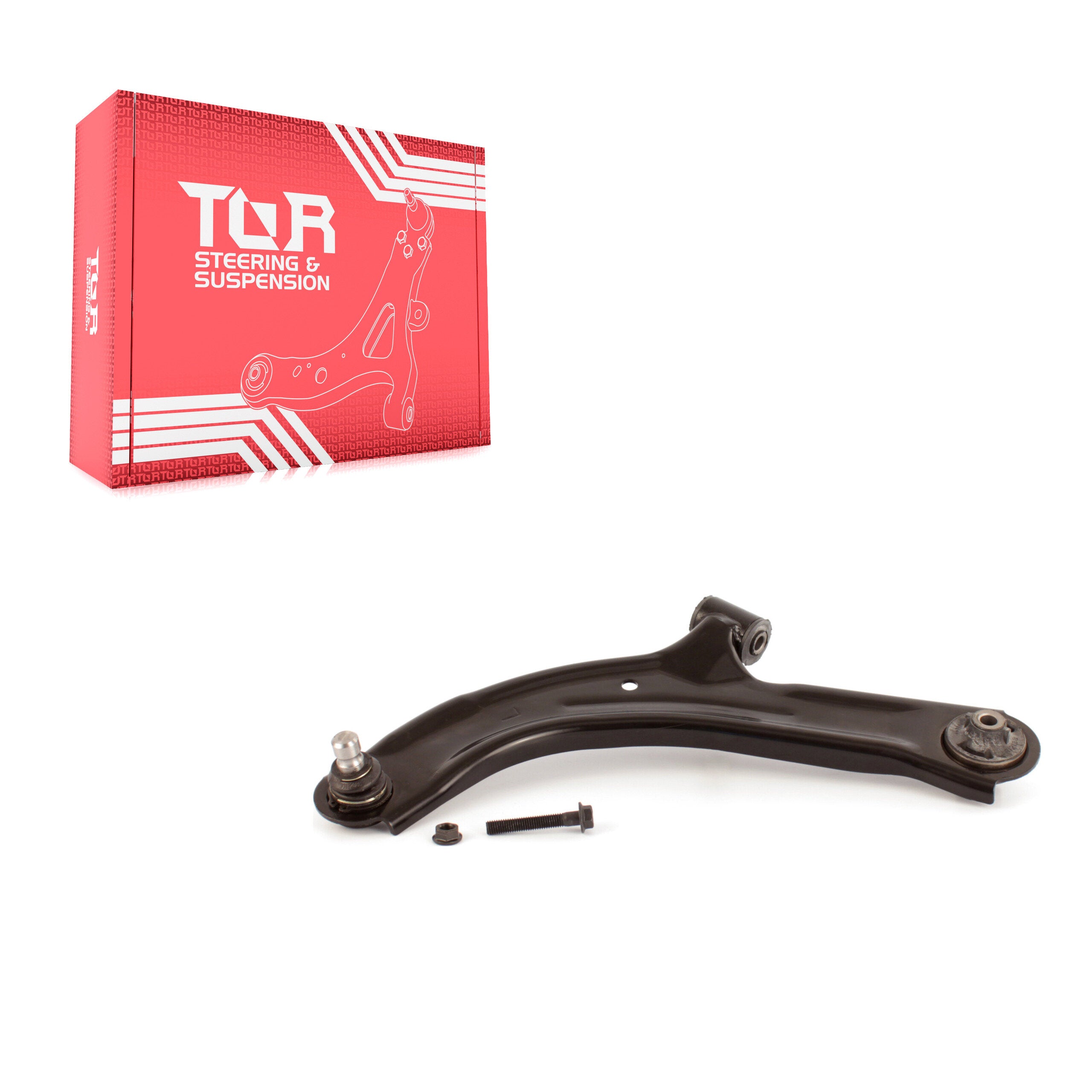TOR TOR-CK620567 Suspension Control Arm and Ball Joint Assembly for 2007-2014 Nissan Versa, Nissan Cube - Front Left Lower