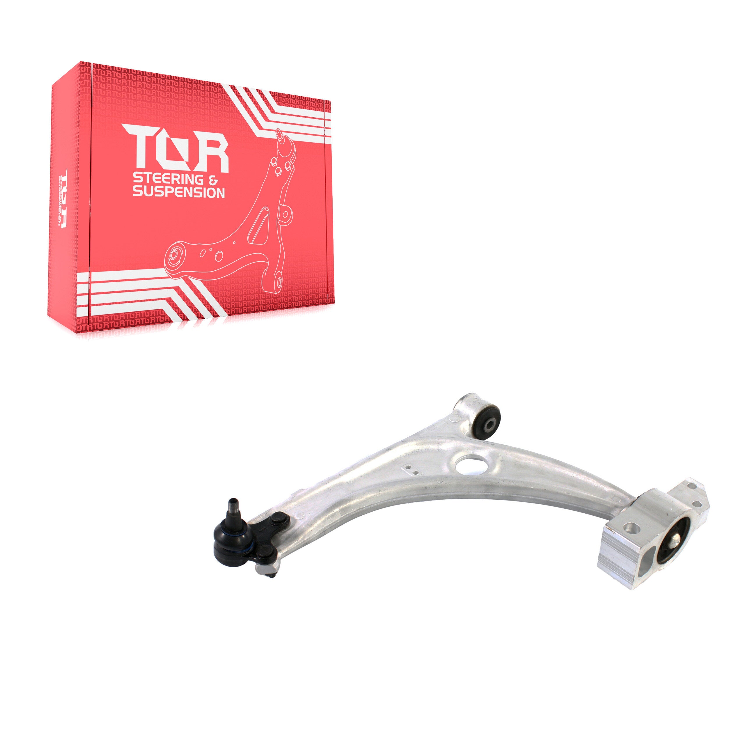 TOR TOR-CK620589 Suspension Control Arm and Ball Joint Assembly for 2006-2017 Volkswagen CC, Volkswagen Tiguan, Volkswagen Passat - Front Left Lower