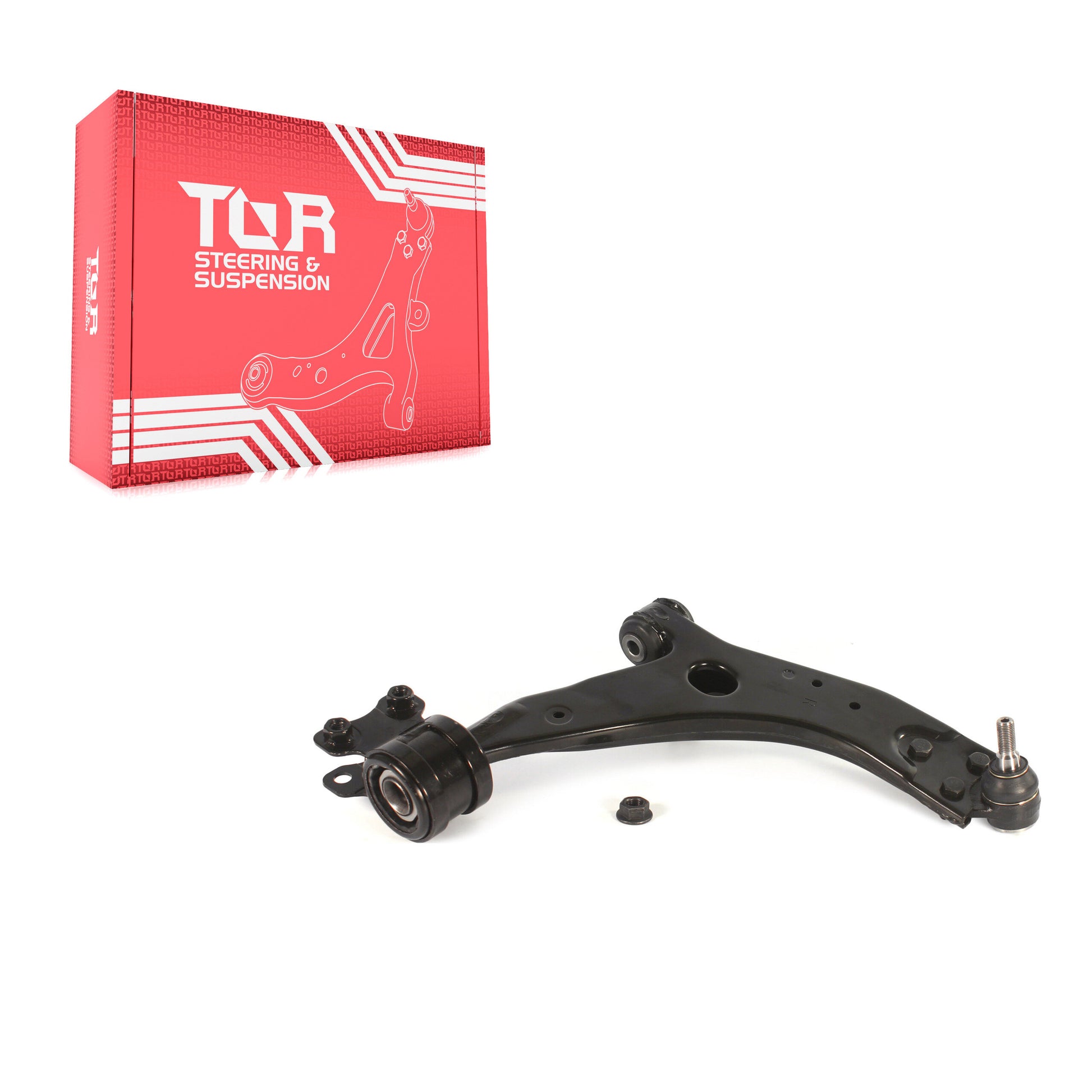 TOR TOR-CK620599 Suspension Control Arm and Ball Joint Assembly for 2006-2013 Volvo C30, Volvo C70, Volvo S40 - Front Right Lower