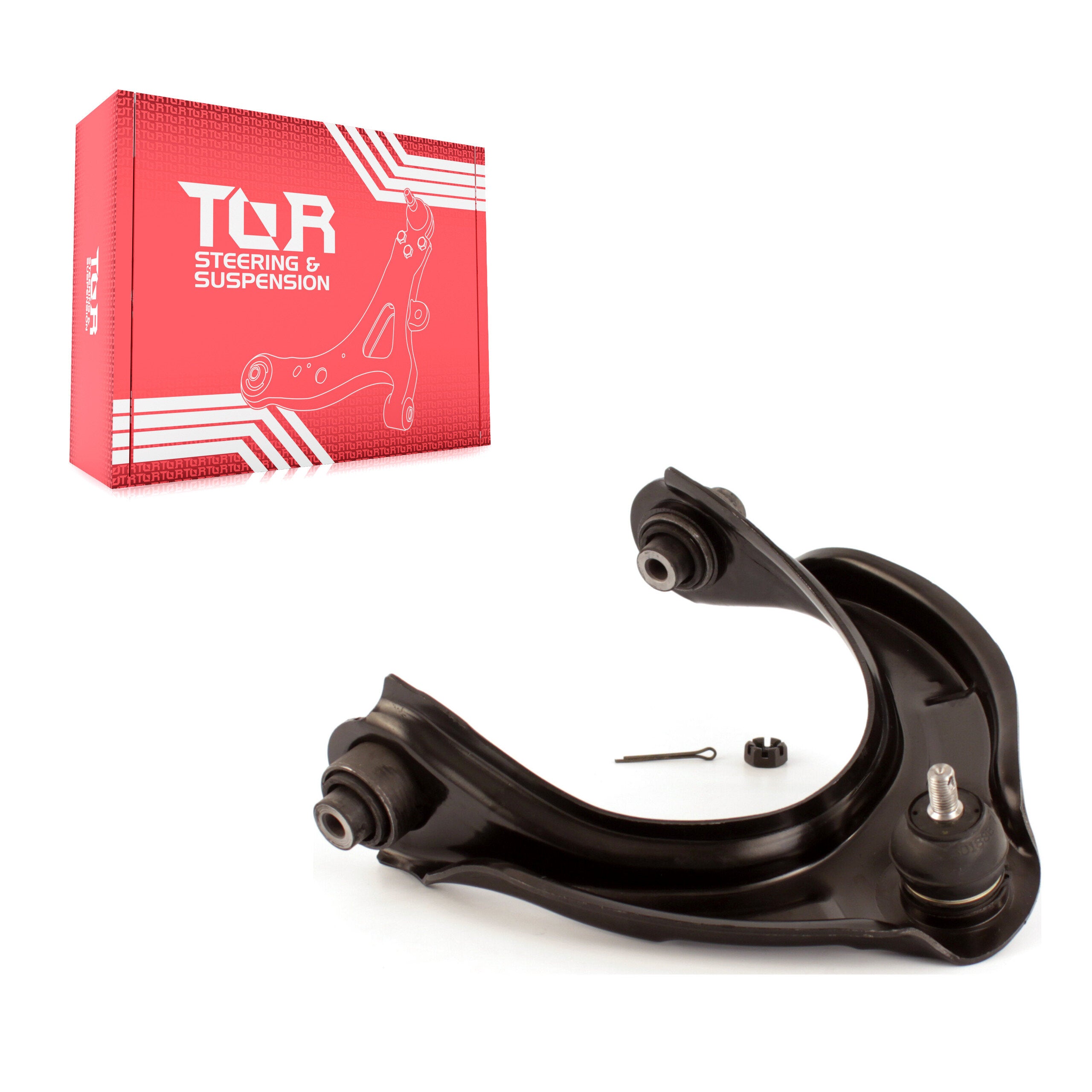 TOR TOR-CK620614 Suspension Control Arm and Ball Joint Assembly for 2008-2014 Acura TL, Acura TSX, Honda Accord - Front Left Upper