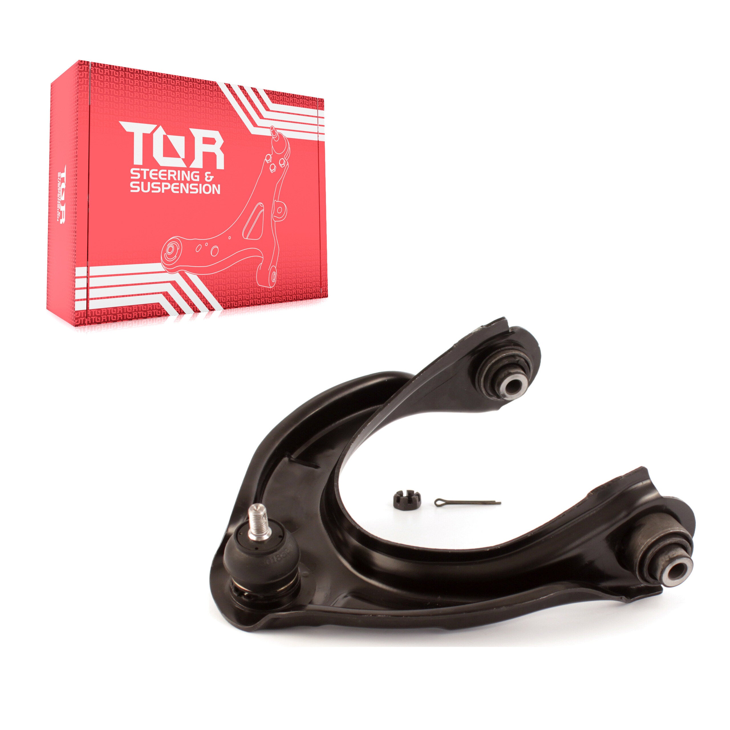 TOR TOR-CK620615 Suspension Control Arm and Ball Joint Assembly for 2008-2014 Acura TL, Acura TSX, Honda Accord - Front Right Upper