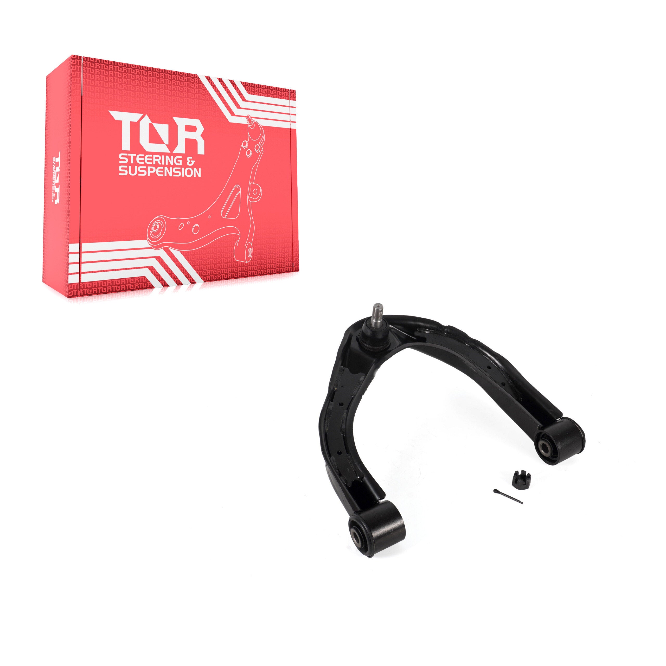 TOR TOR-CK620649 Suspension Control Arm and Ball Joint Assembly for 2004-2024 Nissan Armada, Nissan TITAN, INFINITI QX80 - Front Right Upper
