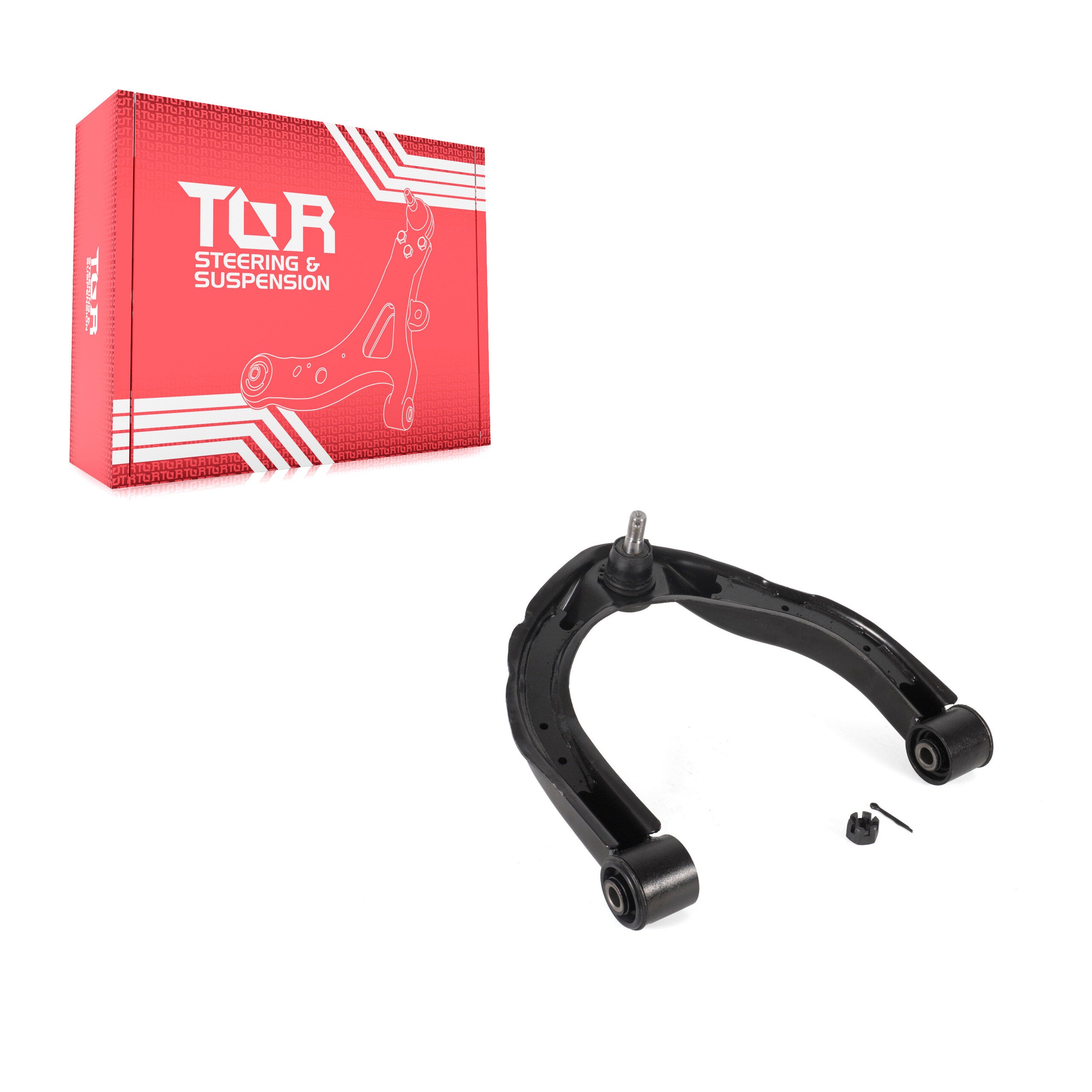 TOR TOR-CK620650 Suspension Control Arm and Ball Joint Assembly for 2004-2024 Nissan Armada, Nissan TITAN, INFINITI QX80 - Front Left Upper