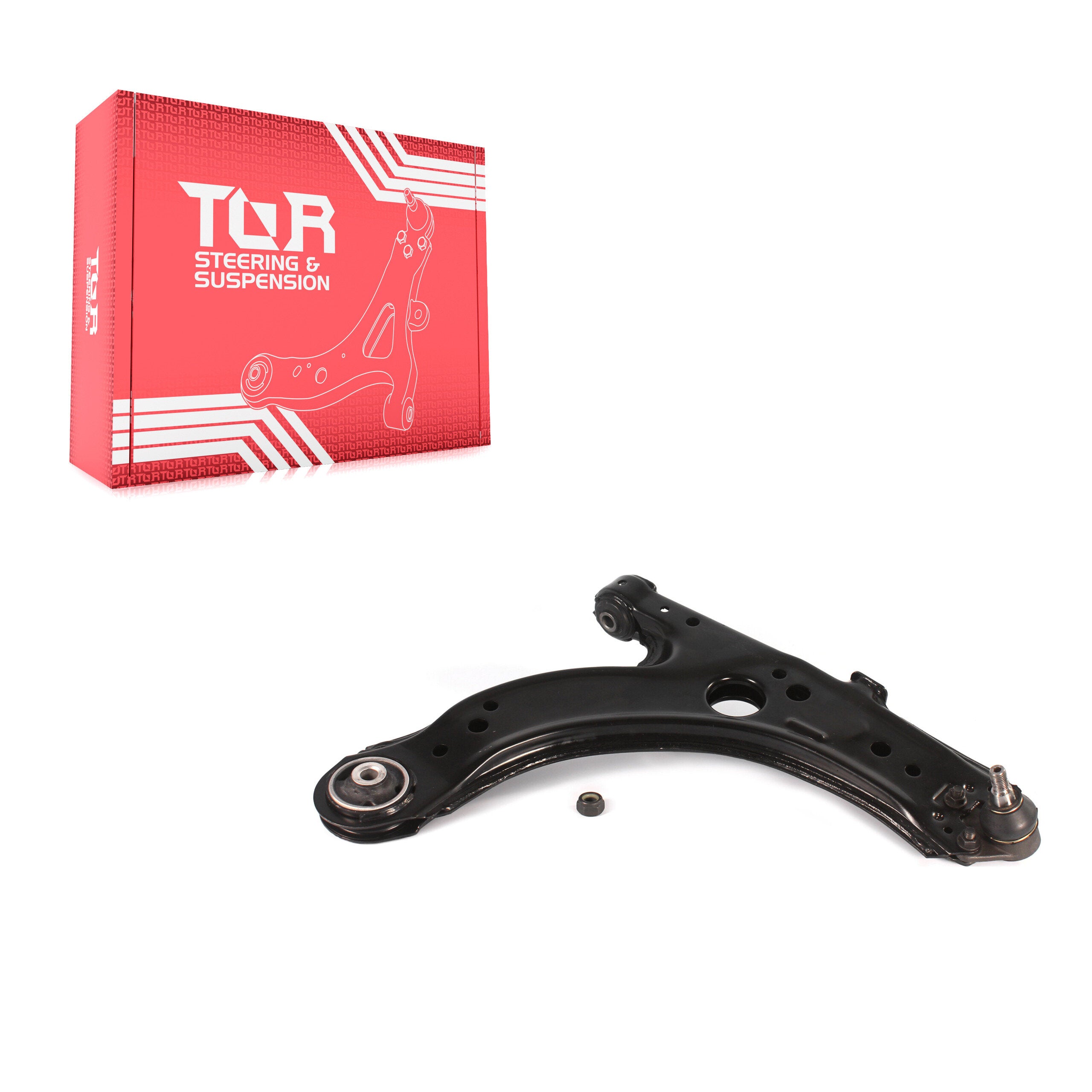 TOR TOR-CK620718 Suspension Control Arm and Ball Joint Assembly for 1998-2010 Volkswagen Golf City, Volkswagen Jetta City, Volkswagen Jetta - Front Right Lower