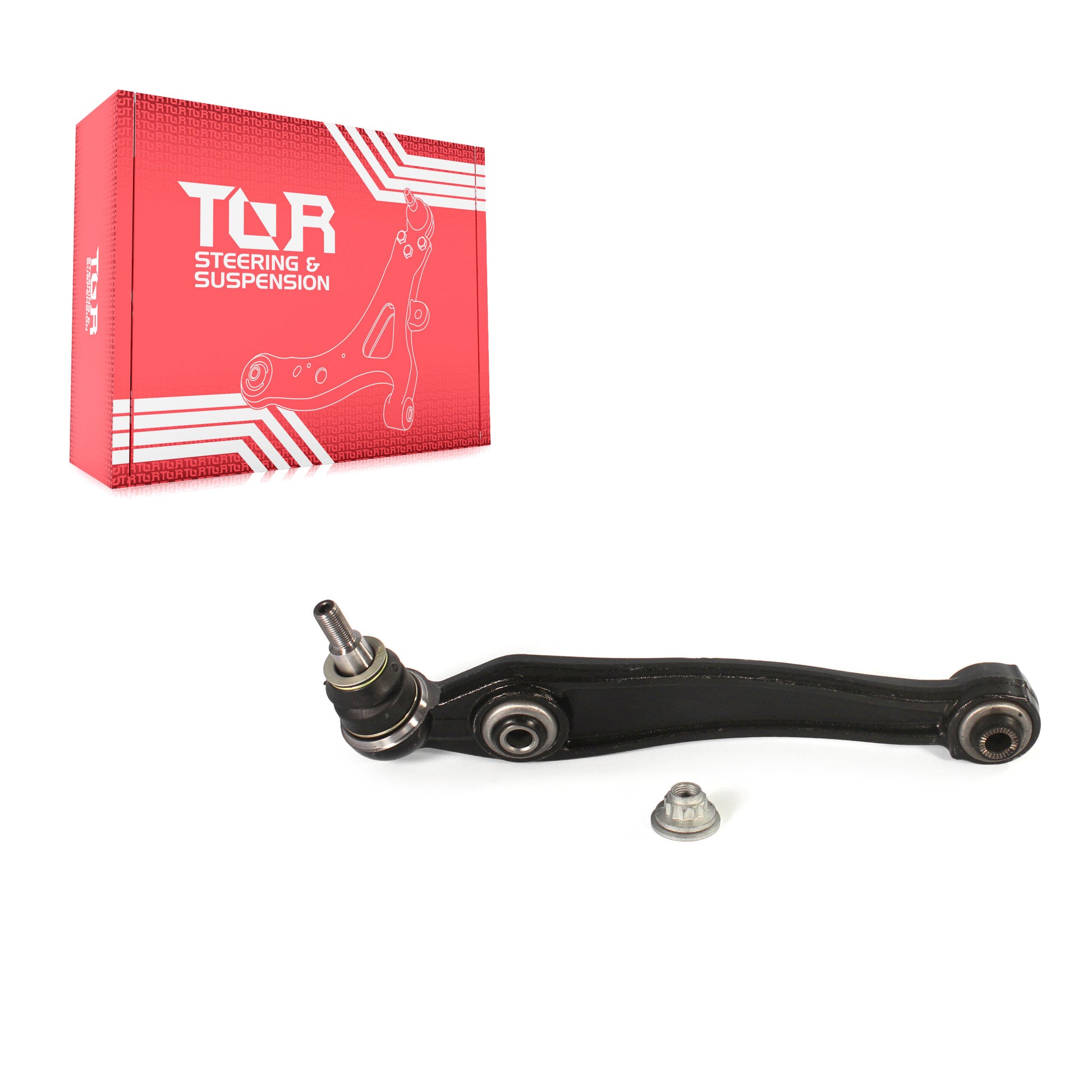 TOR TOR-CK620800 Suspension Control Arm and Ball Joint Assembly for 2007-2014 BMW X6, BMW X5 - Front Left Lower Rearward