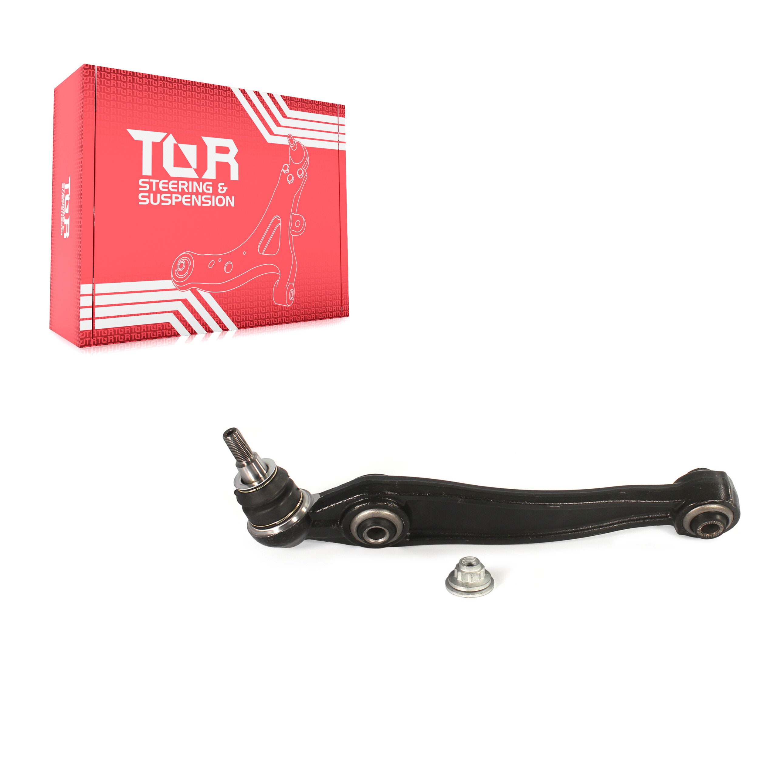 TOR TOR-CK620801 Suspension Control Arm and Ball Joint Assembly for 2007-2014 BMW X6, BMW X5 - Front Right Lower Rearward