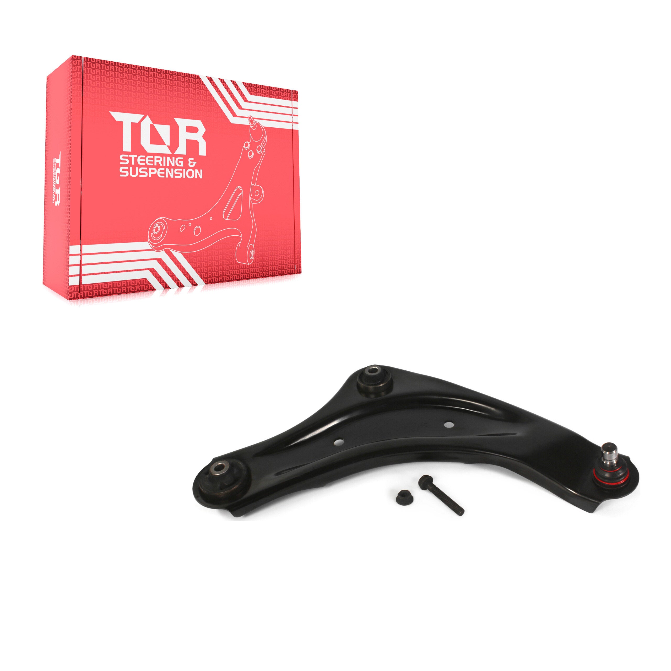 TOR TOR-CK621156 Suspension Control Arm and Ball Joint Assembly for 2011-2025 Nissan Sentra, Nissan Juke, Nissan LEAF - Front Right Lower