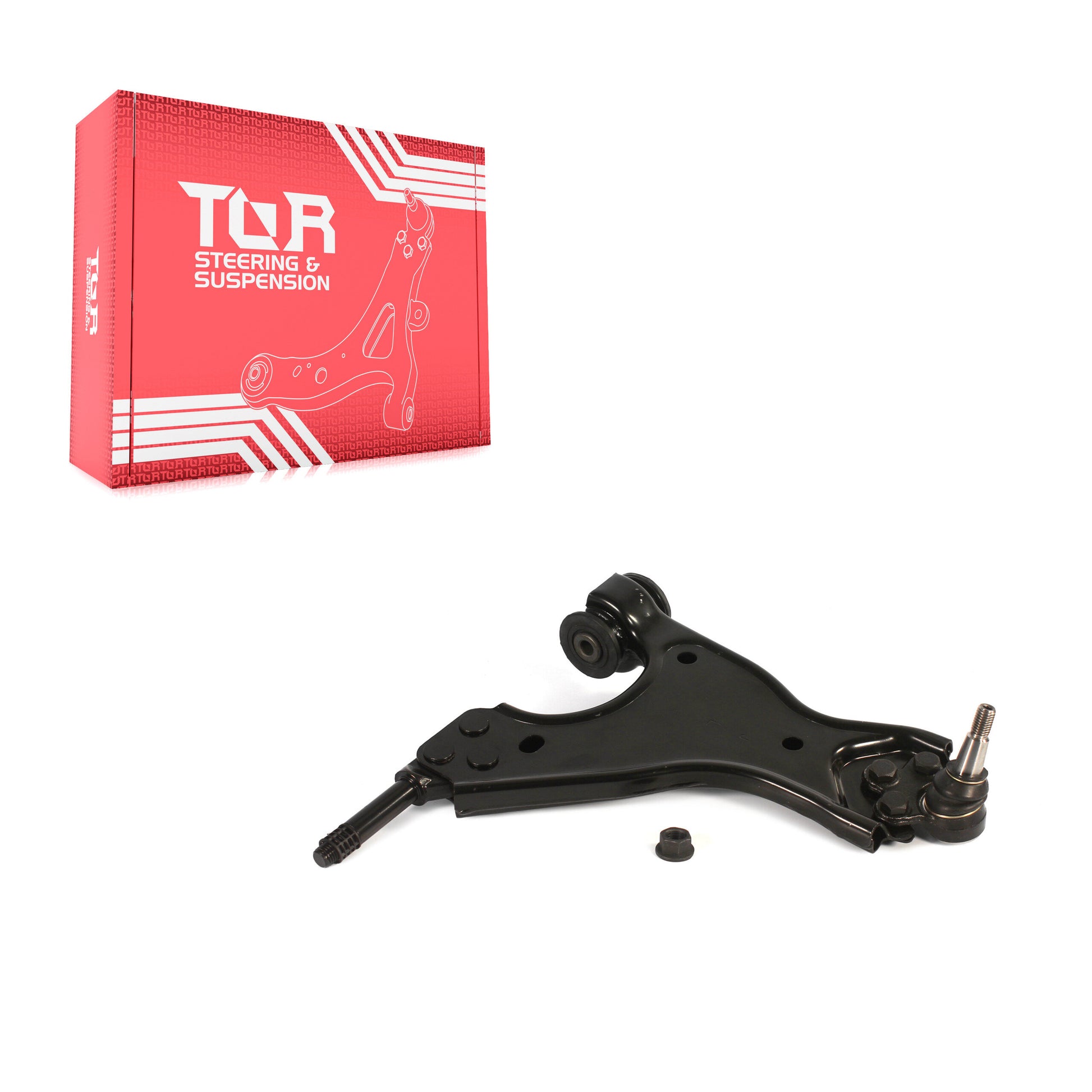 TOR TOR-CK621232 Suspension Control Arm and Ball Joint Assembly for 2007-2017 GMC Acadia Limited, Chevrolet Traverse, Buick Enclave - Front Left Lower