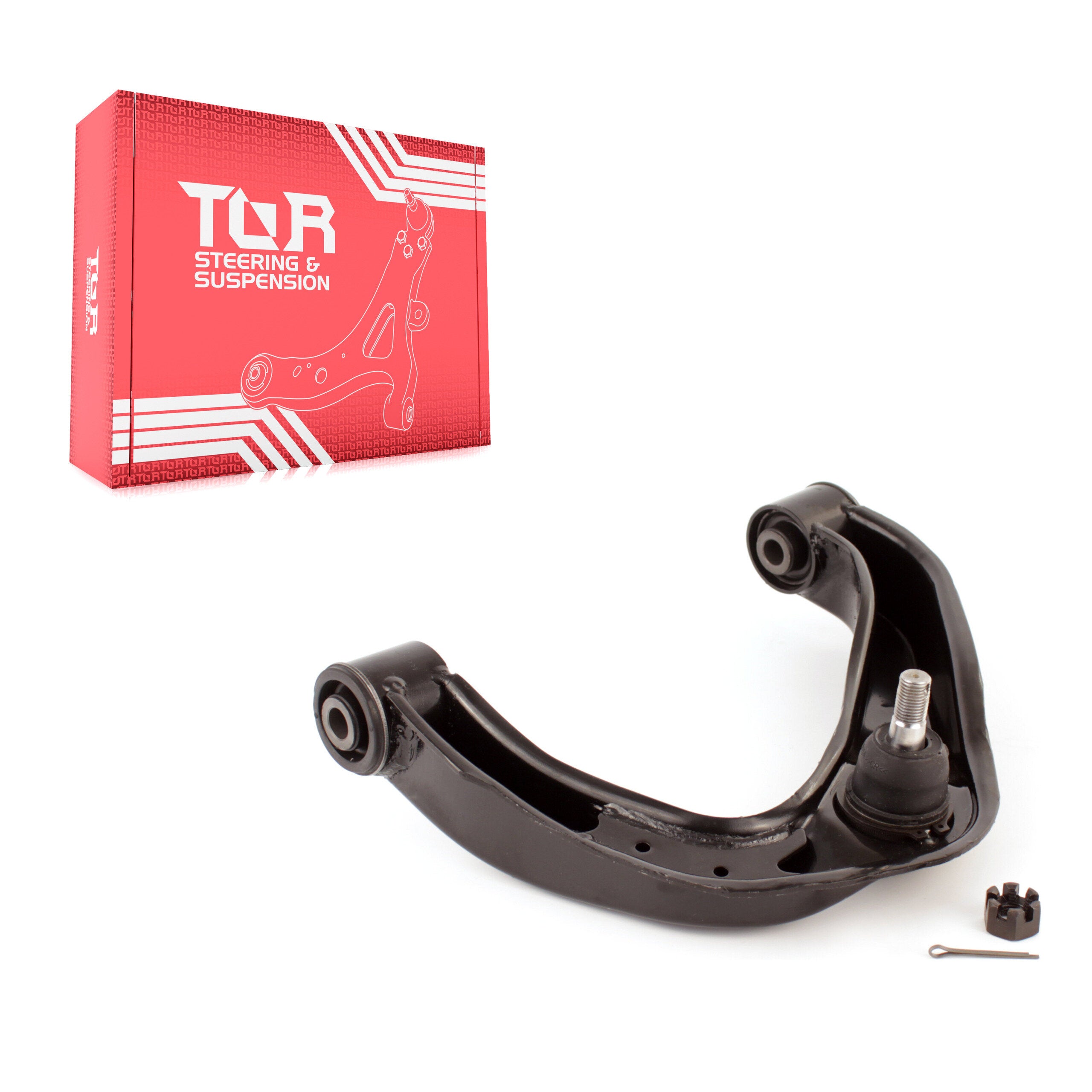 TOR TOR-CK621246 Suspension Control Arm and Ball Joint Assembly for 2005-2025 Suzuki Equator, Nissan Frontier, Nissan Pathfinder - Front Right Upper