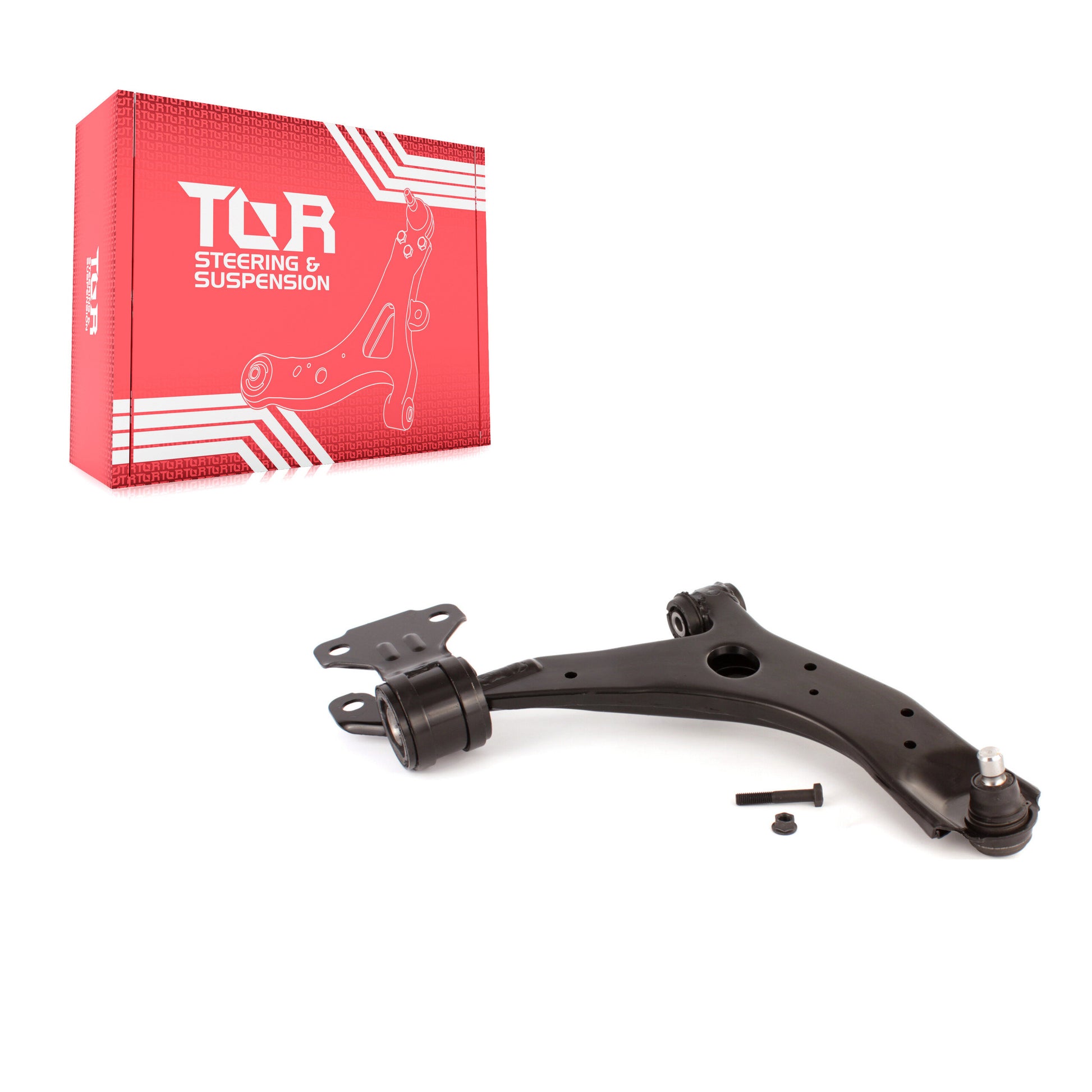 TOR TOR-CK621270 Suspension Control Arm and Ball Joint Assembly for 2010-2013 Mazda 3, Mazda 3 Sport - Front Right Lower