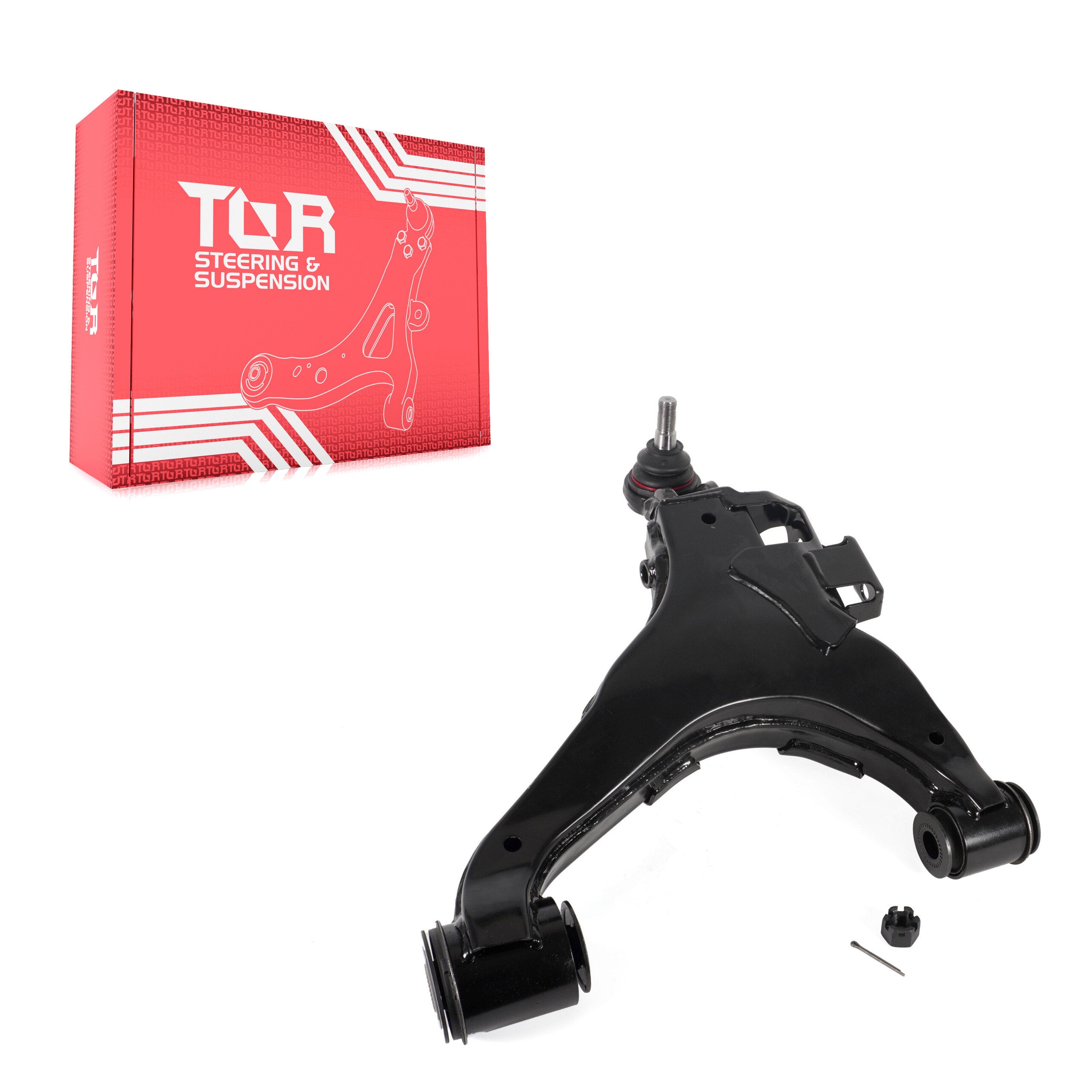 TOR TOR-CK621303 Suspension Control Arm and Ball Joint Assembly for 2007-2022 Toyota Sequoia, Toyota Tundra - Front Right Lower