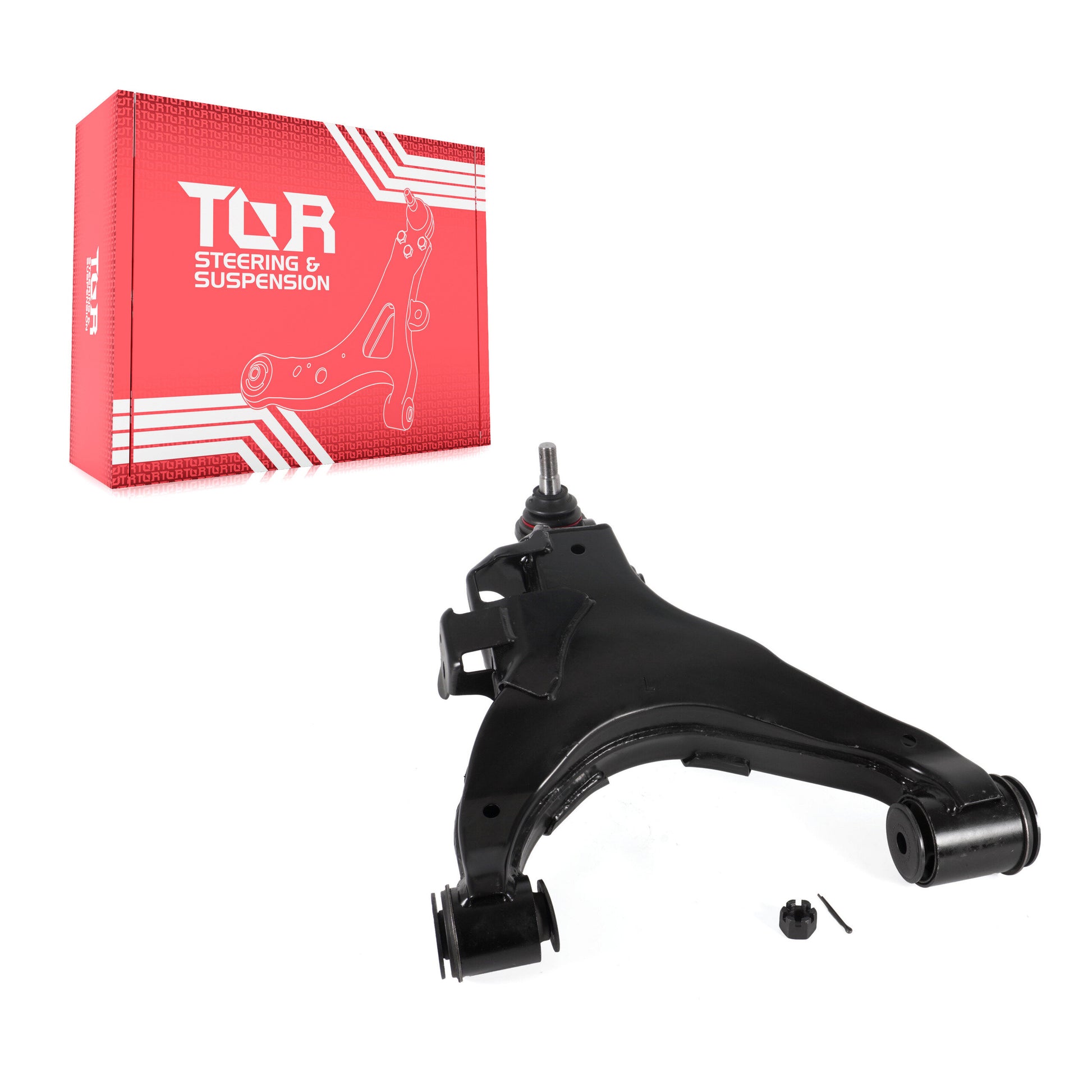 TOR TOR-CK621304 Suspension Control Arm and Ball Joint Assembly for 2007-2022 Toyota Sequoia, Toyota Tundra - Front Left Lower