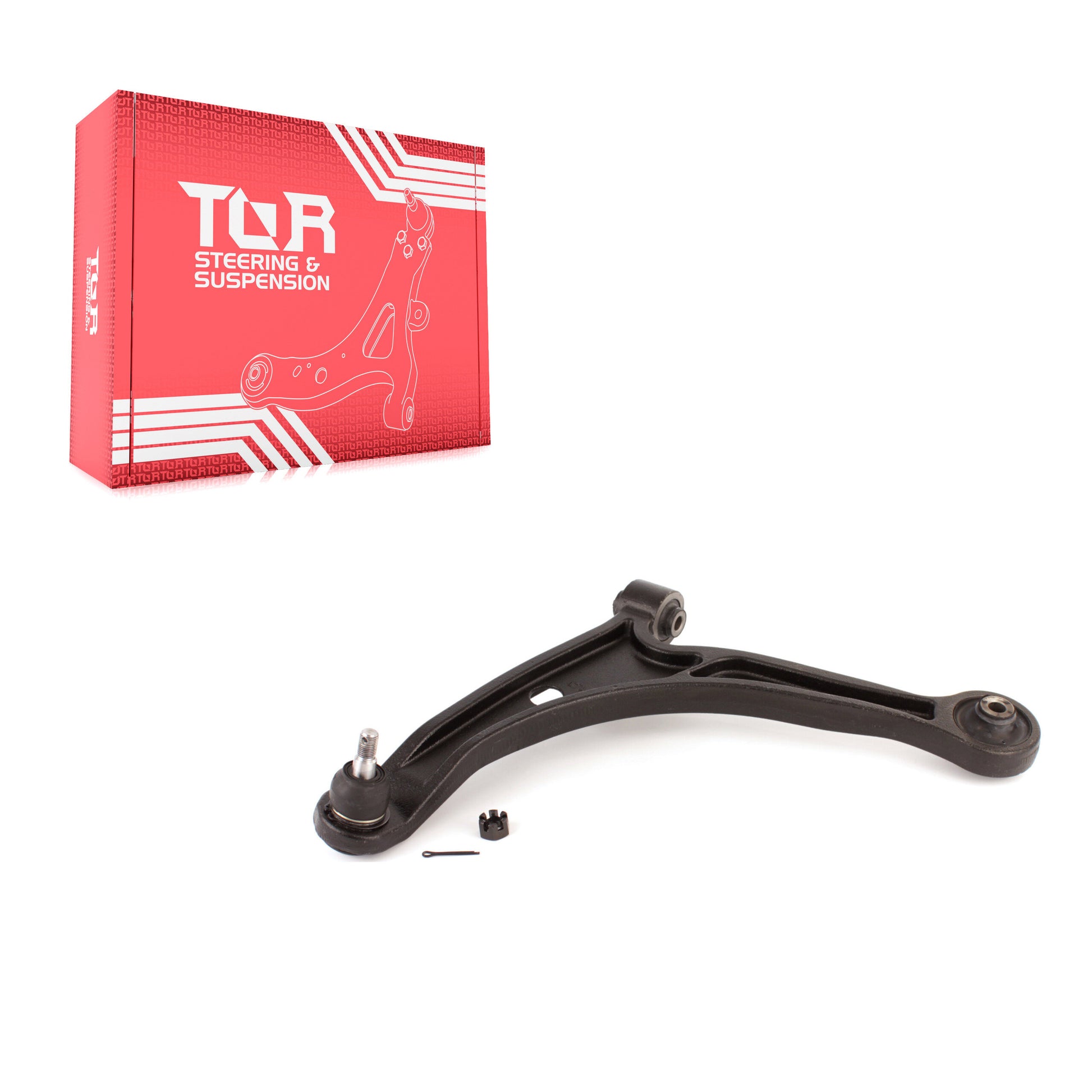 TOR TOR-CK621349 Suspension Control Arm and Ball Joint Assembly for 2001-2008 Honda Pilot, Acura MDX - Front Left Lower