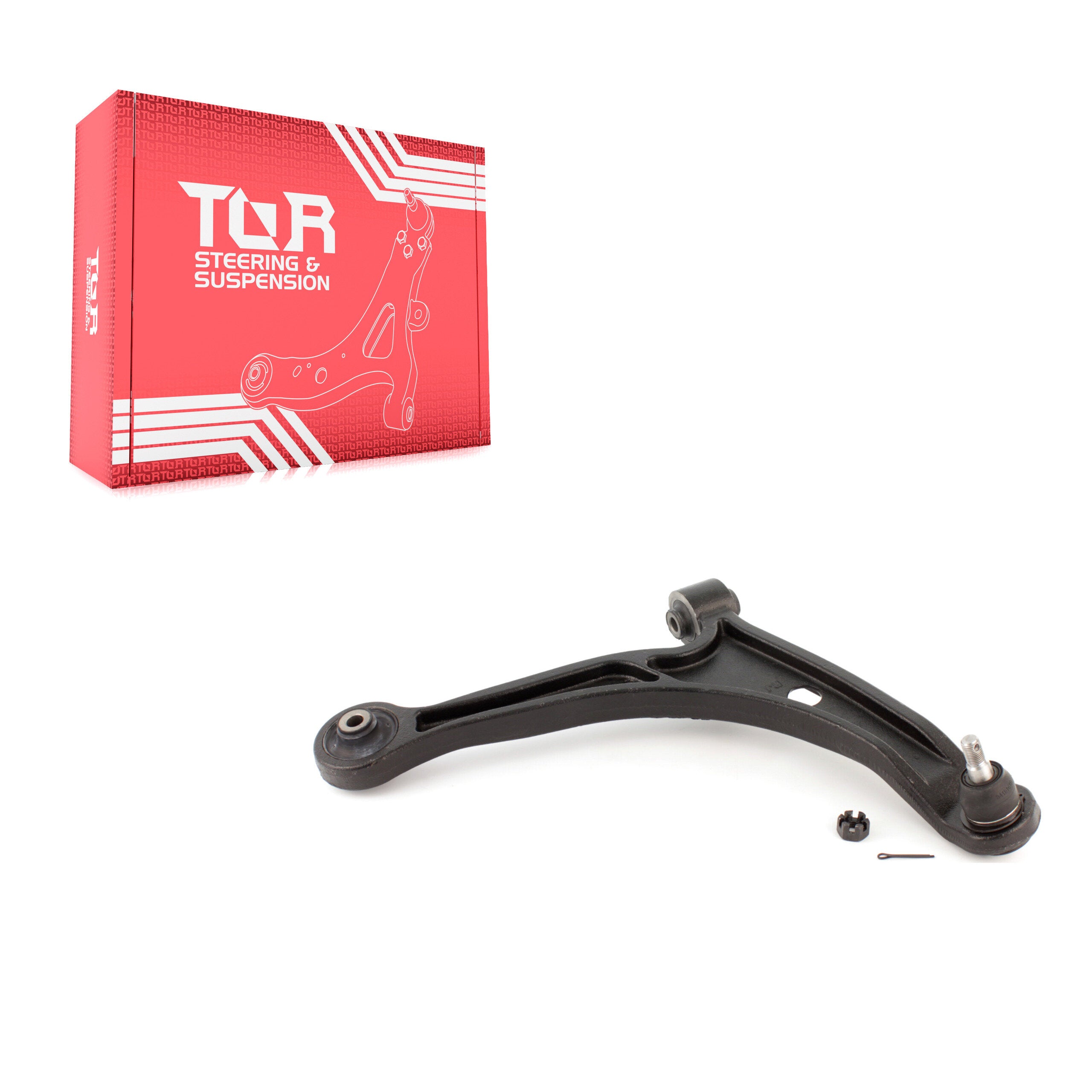 TOR TOR-CK621350 Suspension Control Arm and Ball Joint Assembly for 2001-2008 Honda Pilot, Acura MDX - Front Right Lower