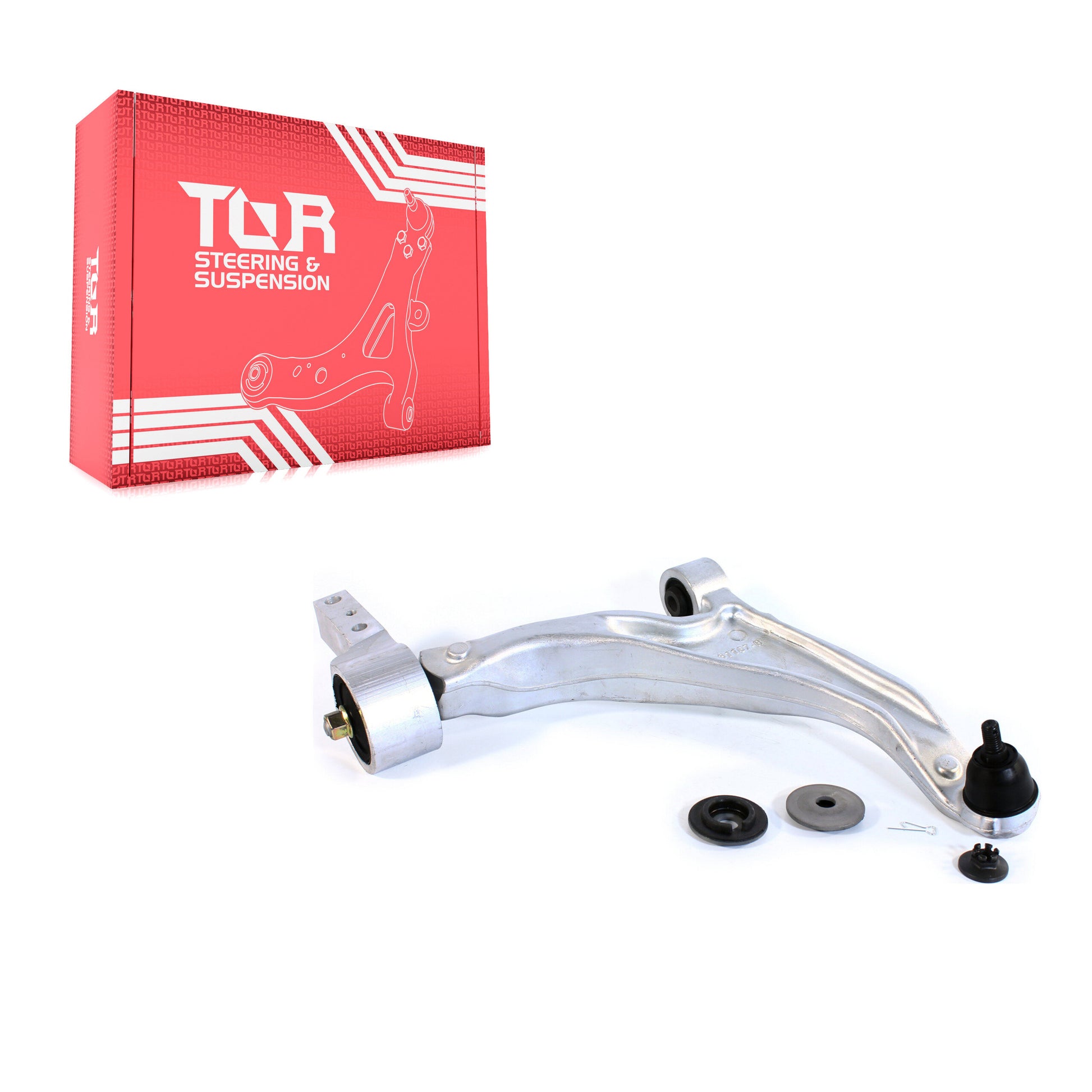 TOR TOR-CK621551 Suspension Control Arm and Ball Joint Assembly for 2009-2015 Honda Pilot - Front Right Lower