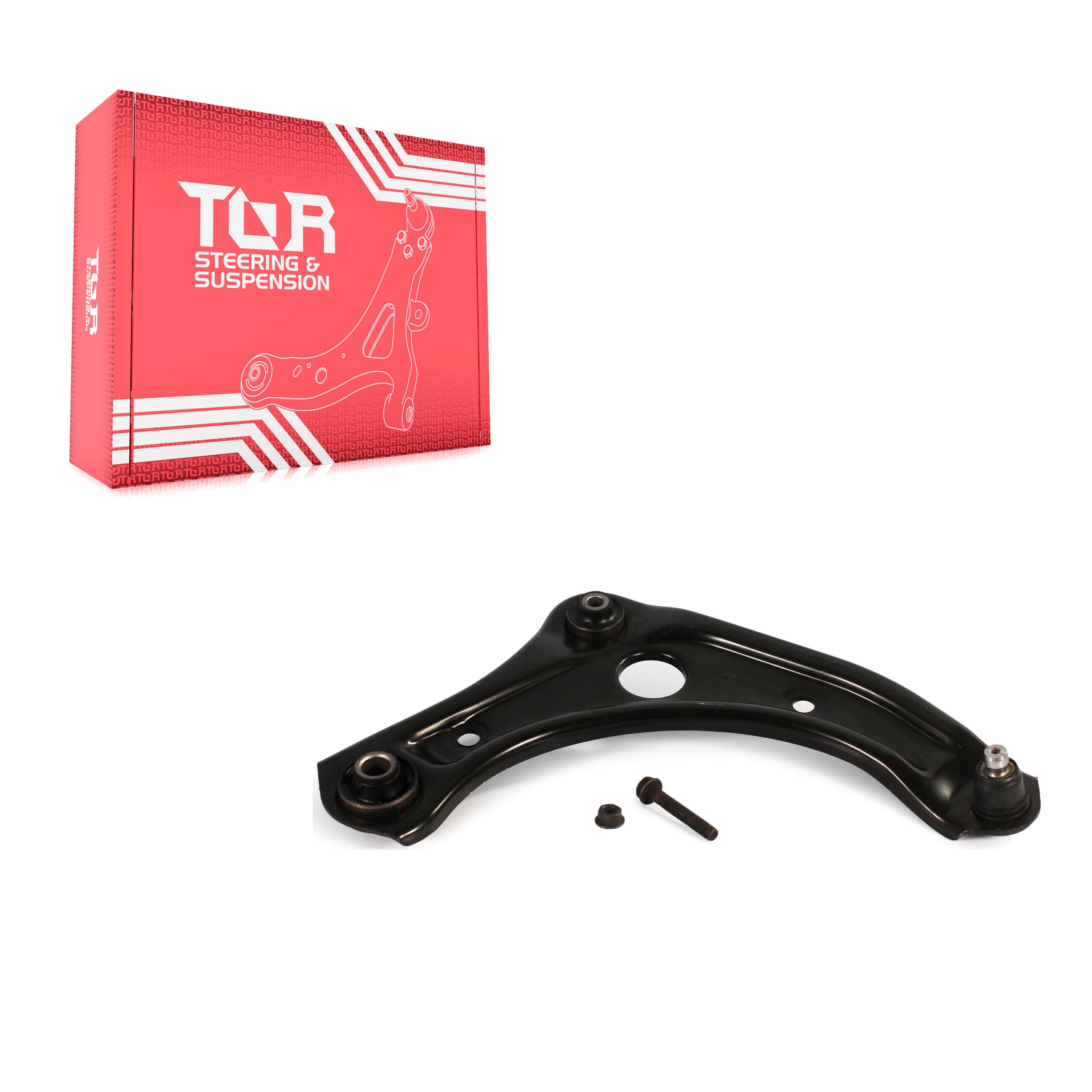 TOR TOR-CK621576 Suspension Control Arm and Ball Joint Assembly for 2012-2019 Nissan Micra, Nissan Versa Note, Nissan Versa - Front Right Lower