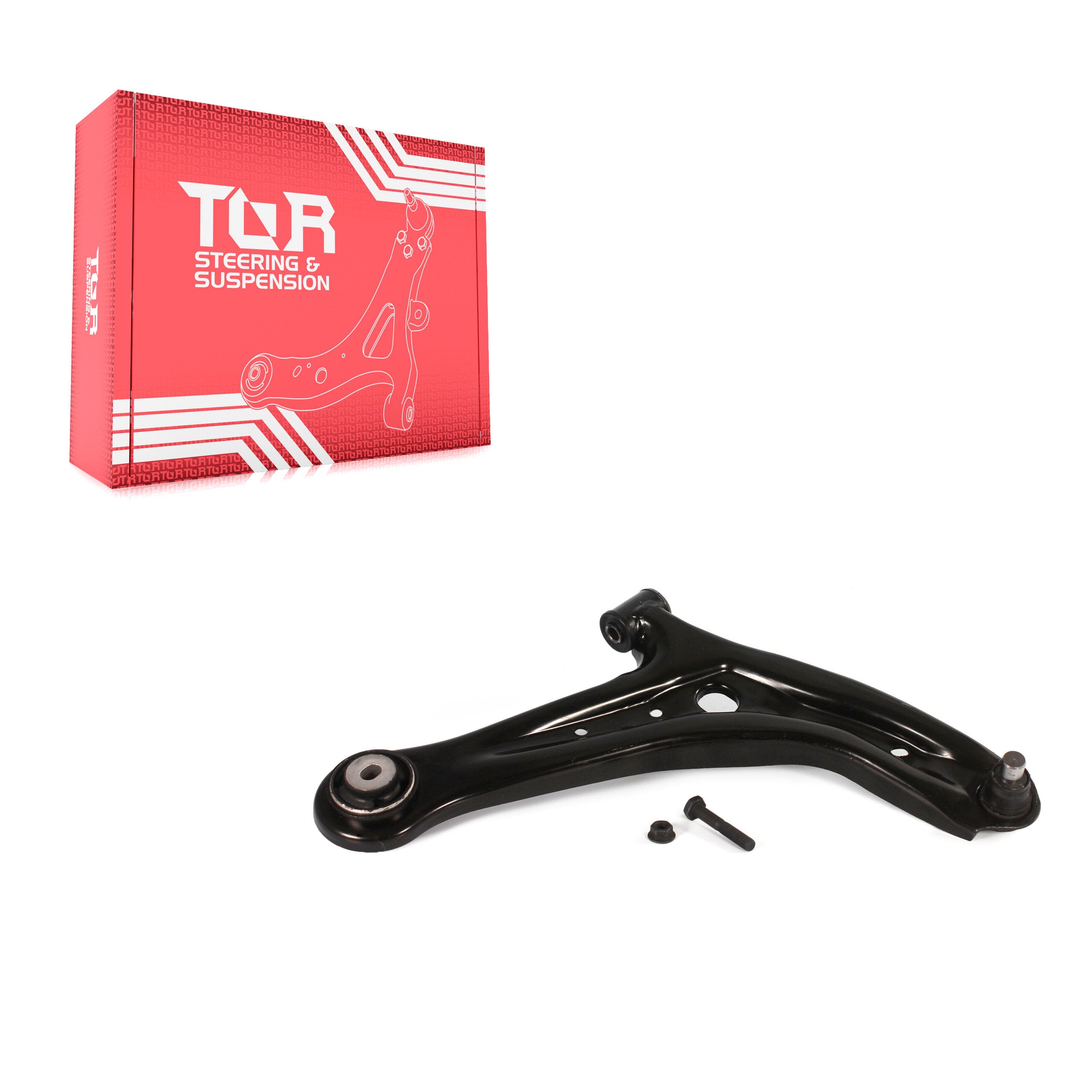 TOR TOR-CK621613 Suspension Control Arm and Ball Joint Assembly for 2011-2014 Mazda 2 - Front Right Lower