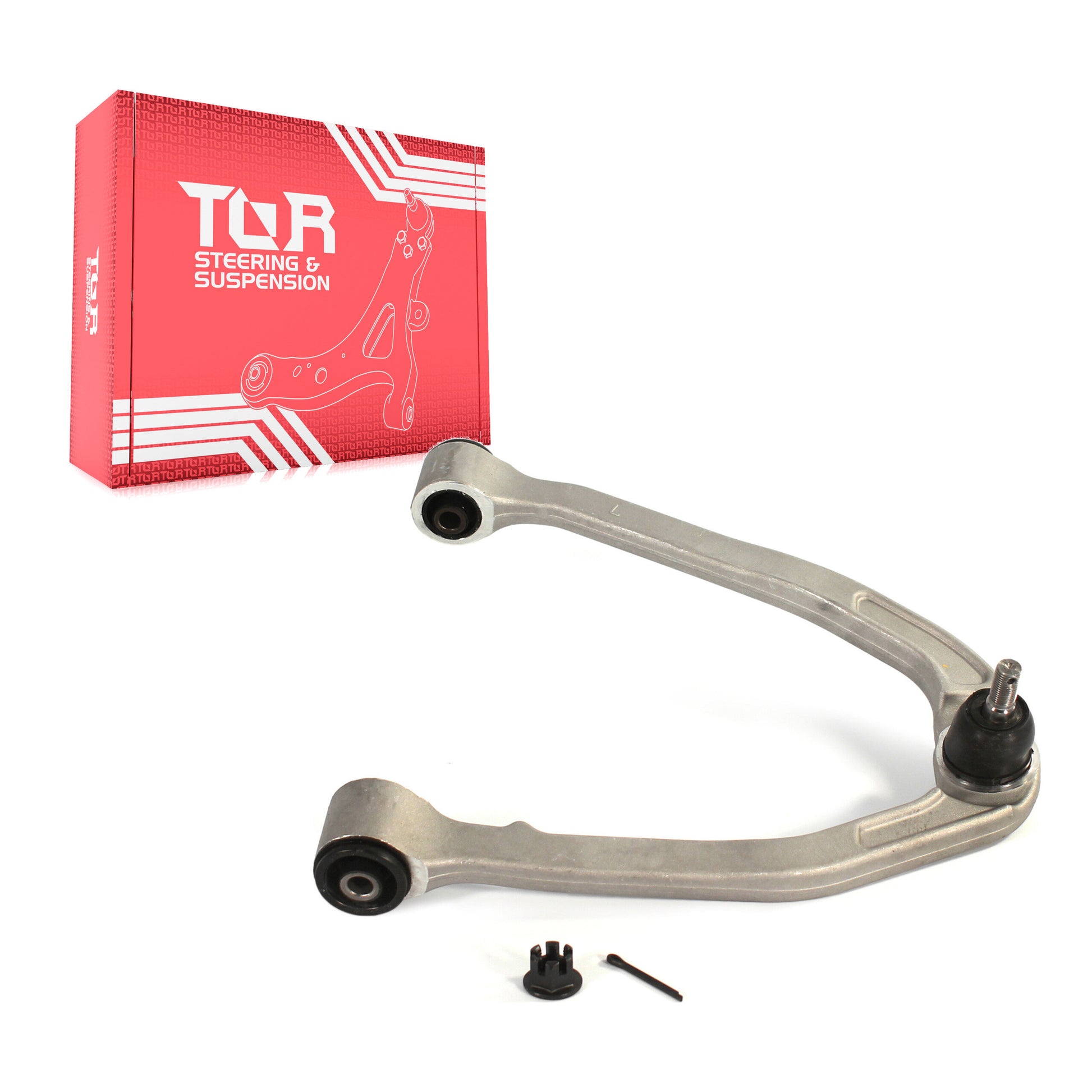 TOR TOR-CK621690 Suspension Control Arm and Ball Joint Assembly for 2003-2009 INFINITI G35, Nissan 350Z - Front Left Upper