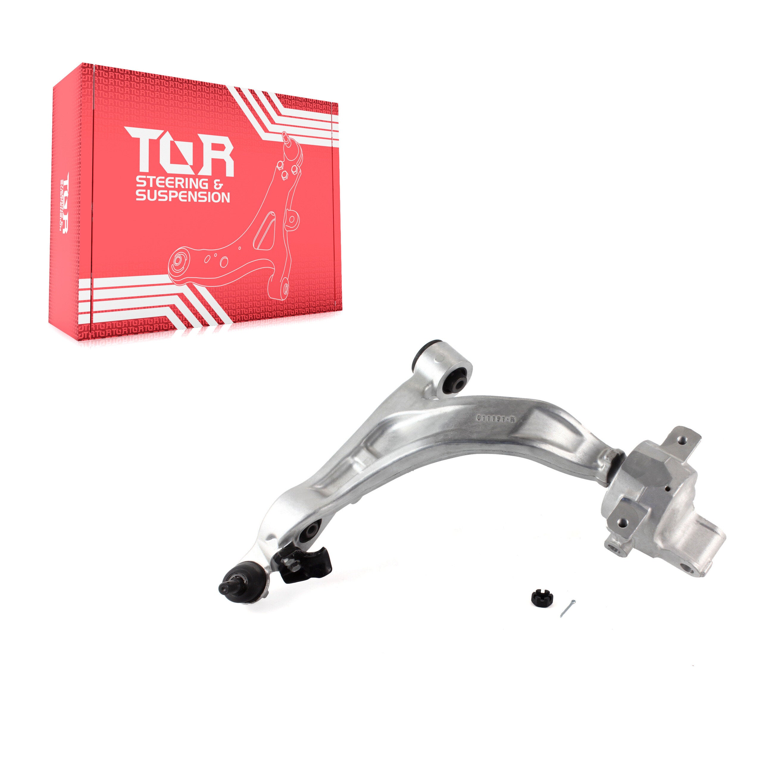 TOR TOR-CK622084 Suspension Control Arm and Ball Joint Assembly for 2009-2017 INFINITI QX70, INFINITI FX37, INFINITI FX35 - Front Right Lower
