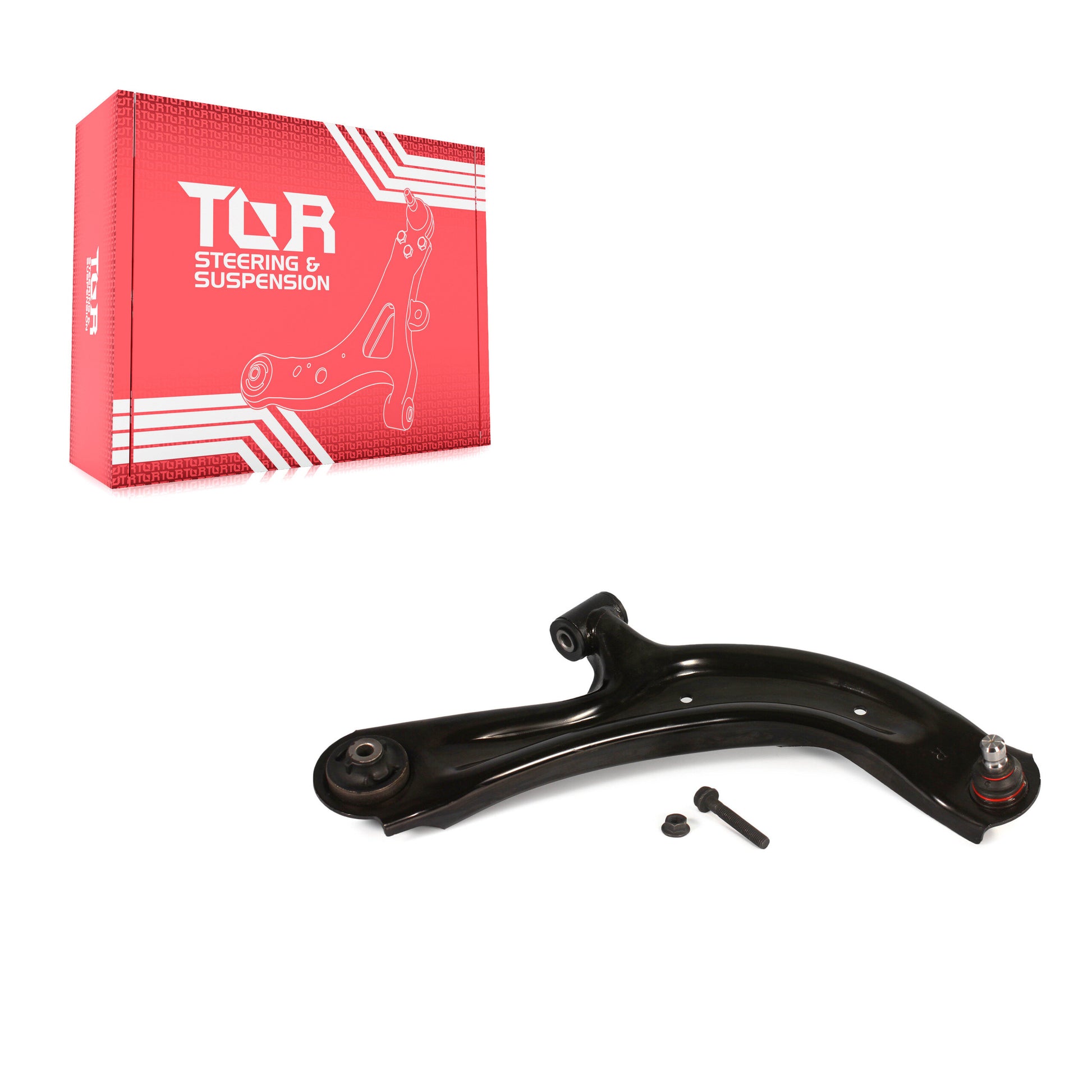TOR TOR-CK622159 Suspension Control Arm and Ball Joint Assembly for 2013-2021 Nissan Sentra, Chevrolet City Express, Nissan NV200 - Front Right Lower