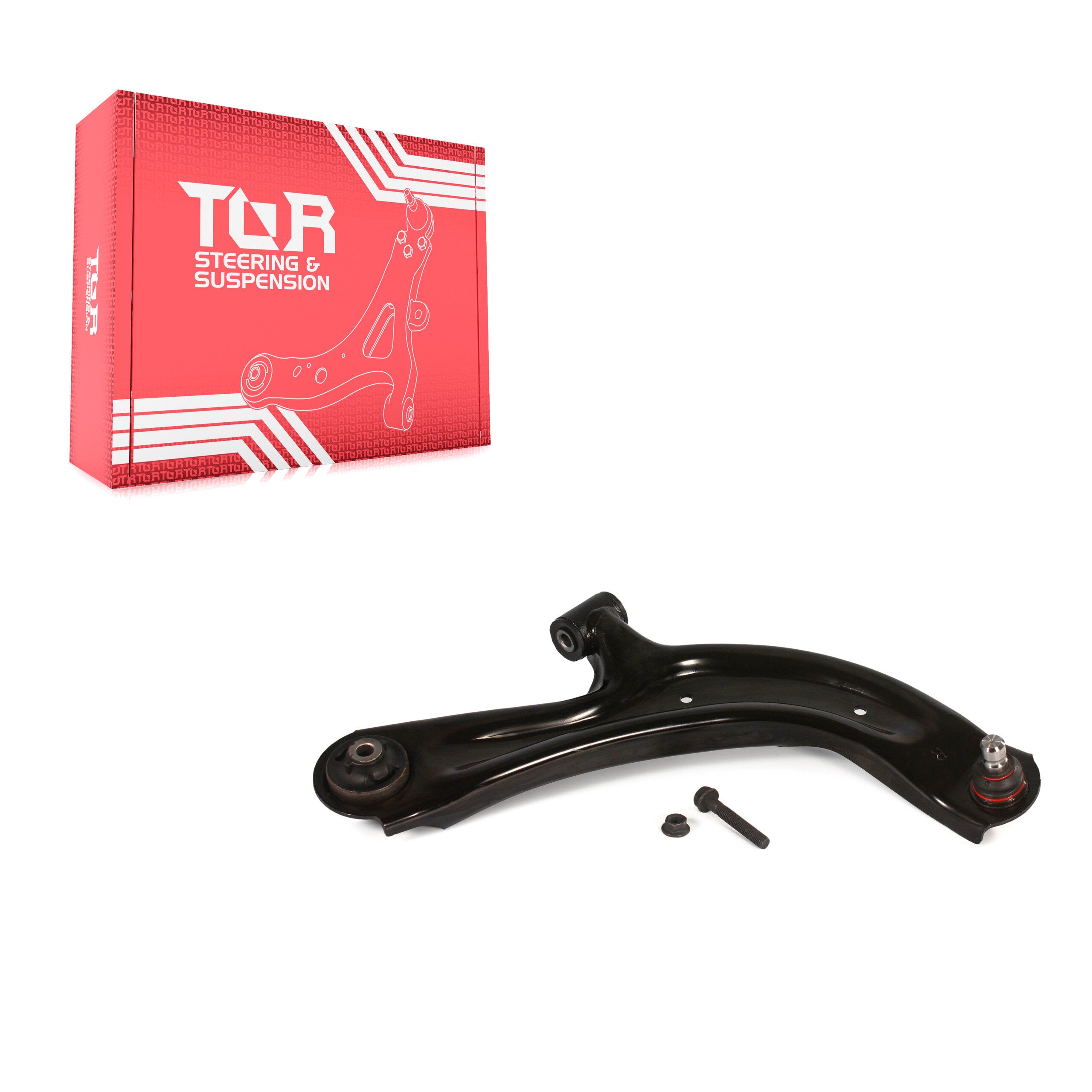 TOR TOR-CK622159 Suspension Control Arm and Ball Joint Assembly for 2013-2021 Nissan Sentra, Chevrolet City Express, Nissan NV200 - Front Right Lower