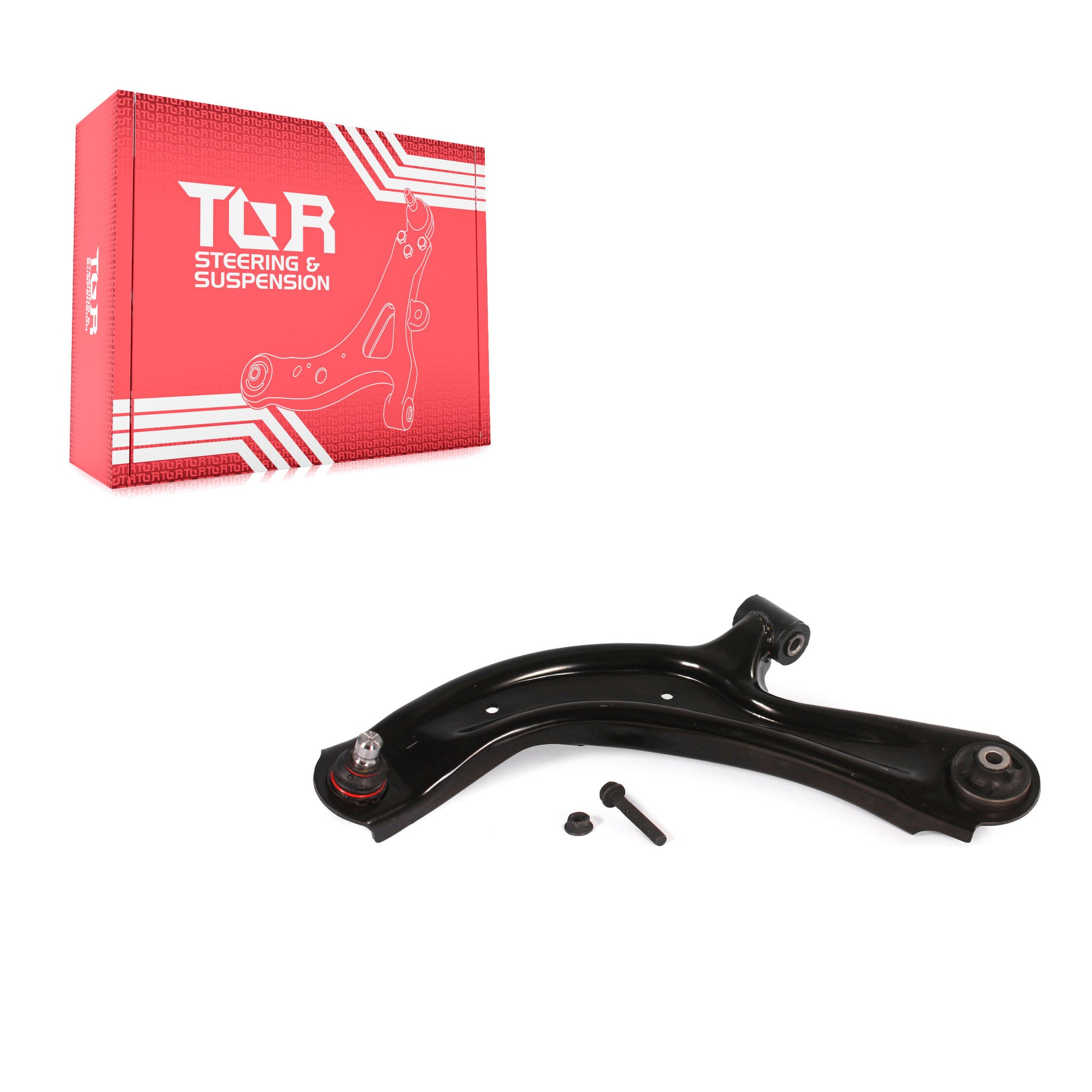 TOR TOR-CK622160 Suspension Control Arm and Ball Joint Assembly for 2013-2021 Nissan Sentra, Chevrolet City Express, Nissan NV200 - Front Left Lower